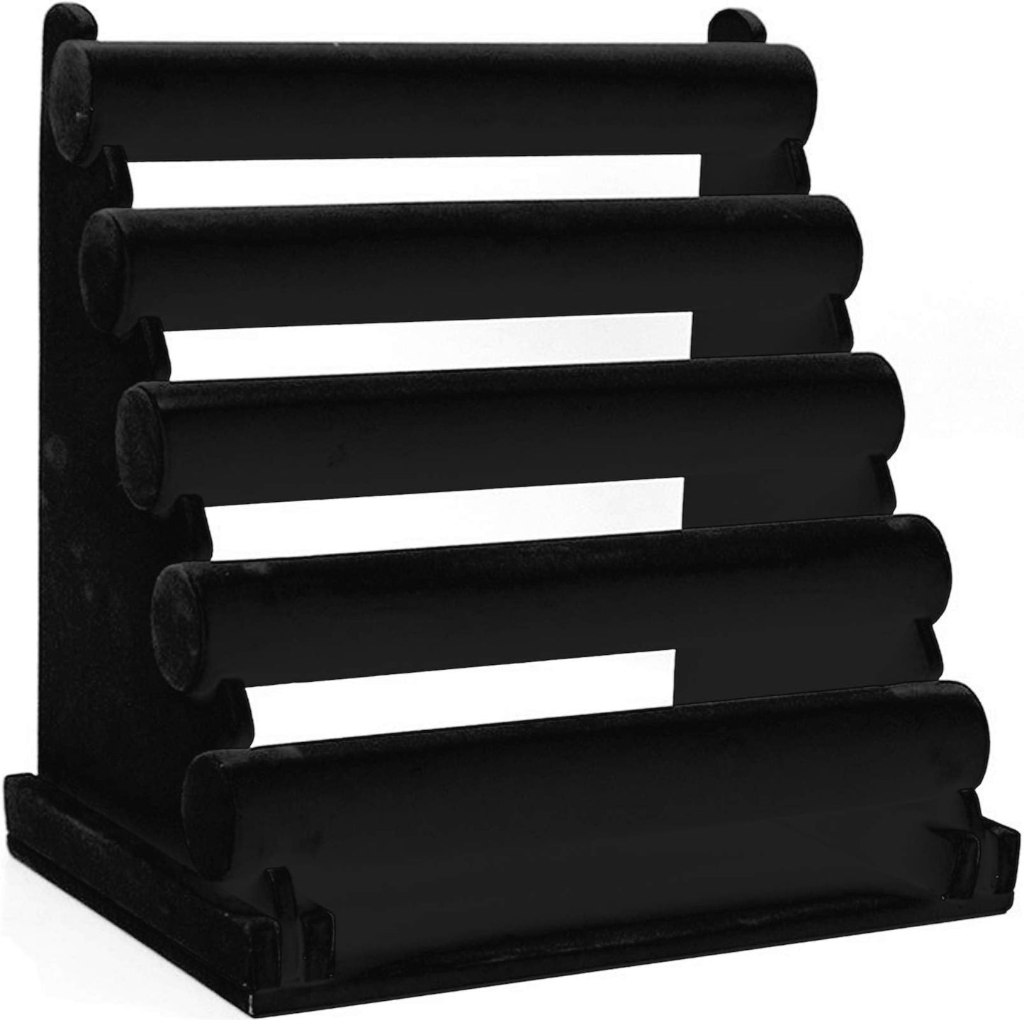 ChezMax 5 Tier Removable Jewelry Stand Bracelet, Necklace, and Watch Holder Display Rack