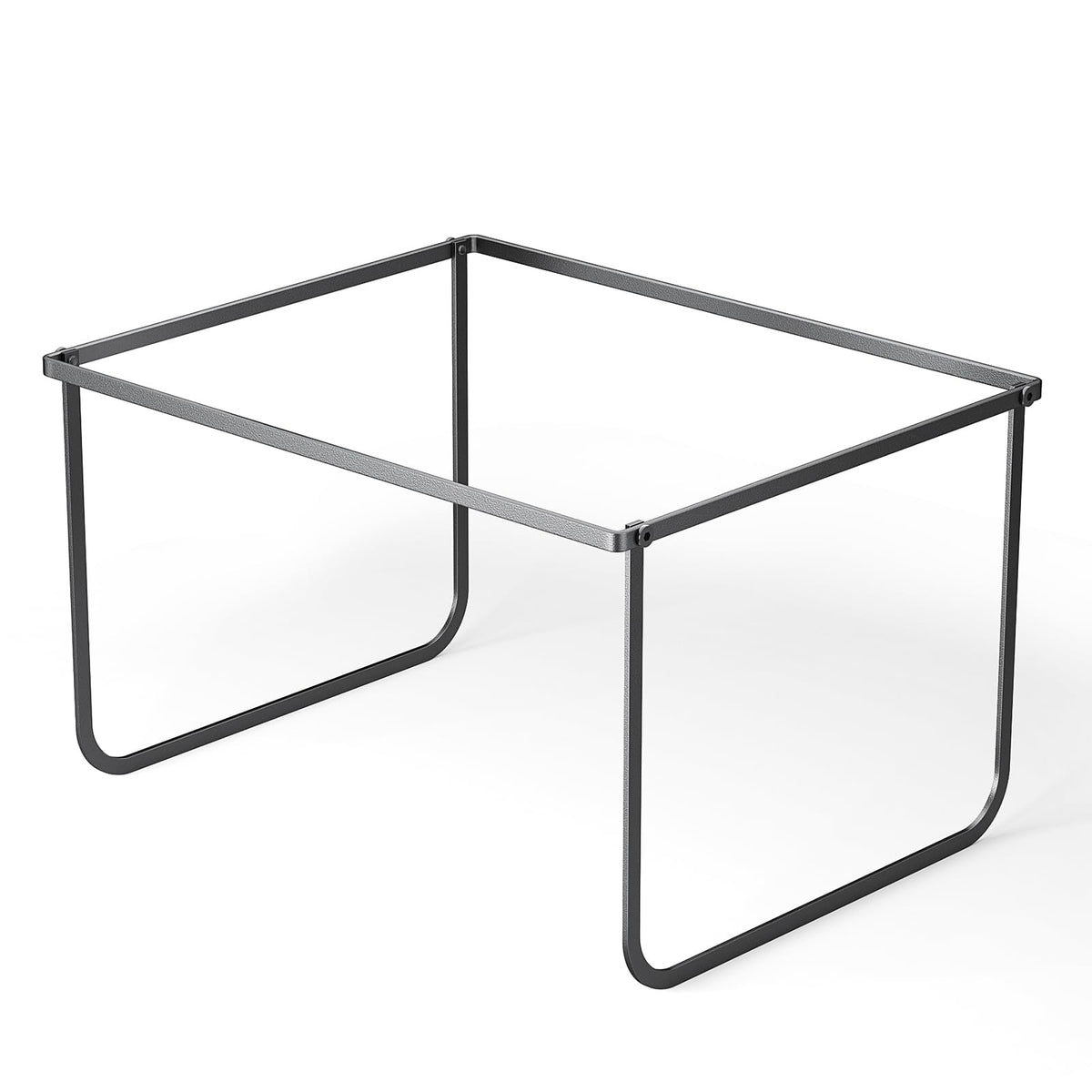 Vanulee Legal and Letter Size Hanging File Folder Frame,Hanging File Folder Holder for Desktop Organizer,Metal Rack for Filing Cabinet and File Drawer,12.4” Wide x 15.3” Long x 9.4" Height,Black