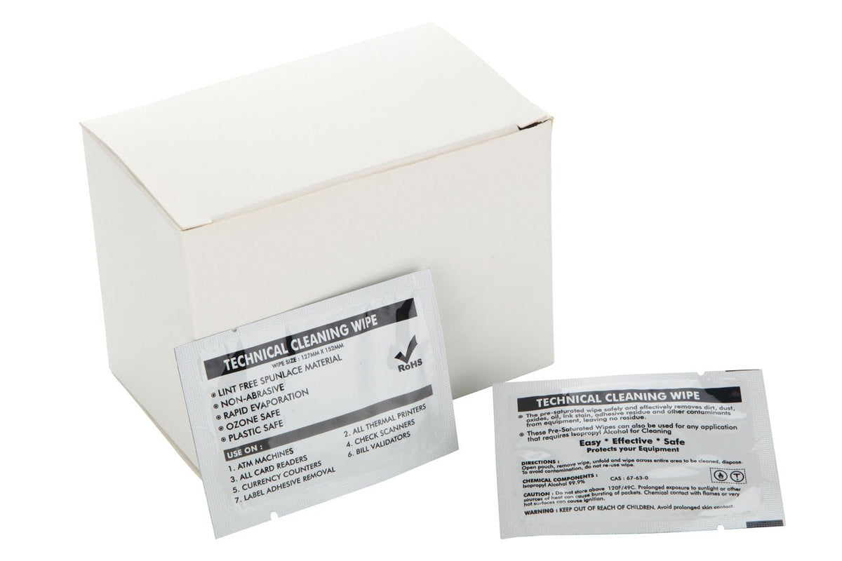 Cleanmo Large Non Woven Wipe,Surface Clean Phone/Wheel/Window，40/Box