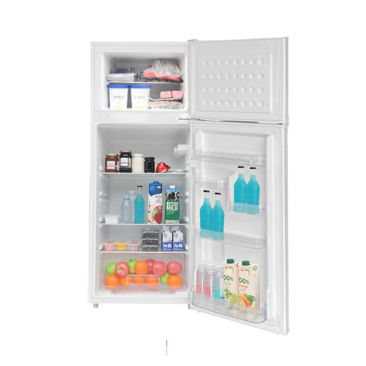 ARCTIC CHEF ACFR741WHITE6COM Apartment Size Large Compact Fridge, 7.5, White