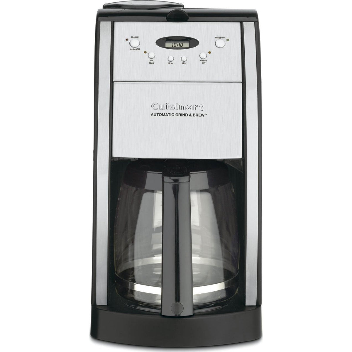 Cuisinart DGB-550BKNAS Automatic Coffeemaker Grind & Brew, 12-Cup Glass, Black