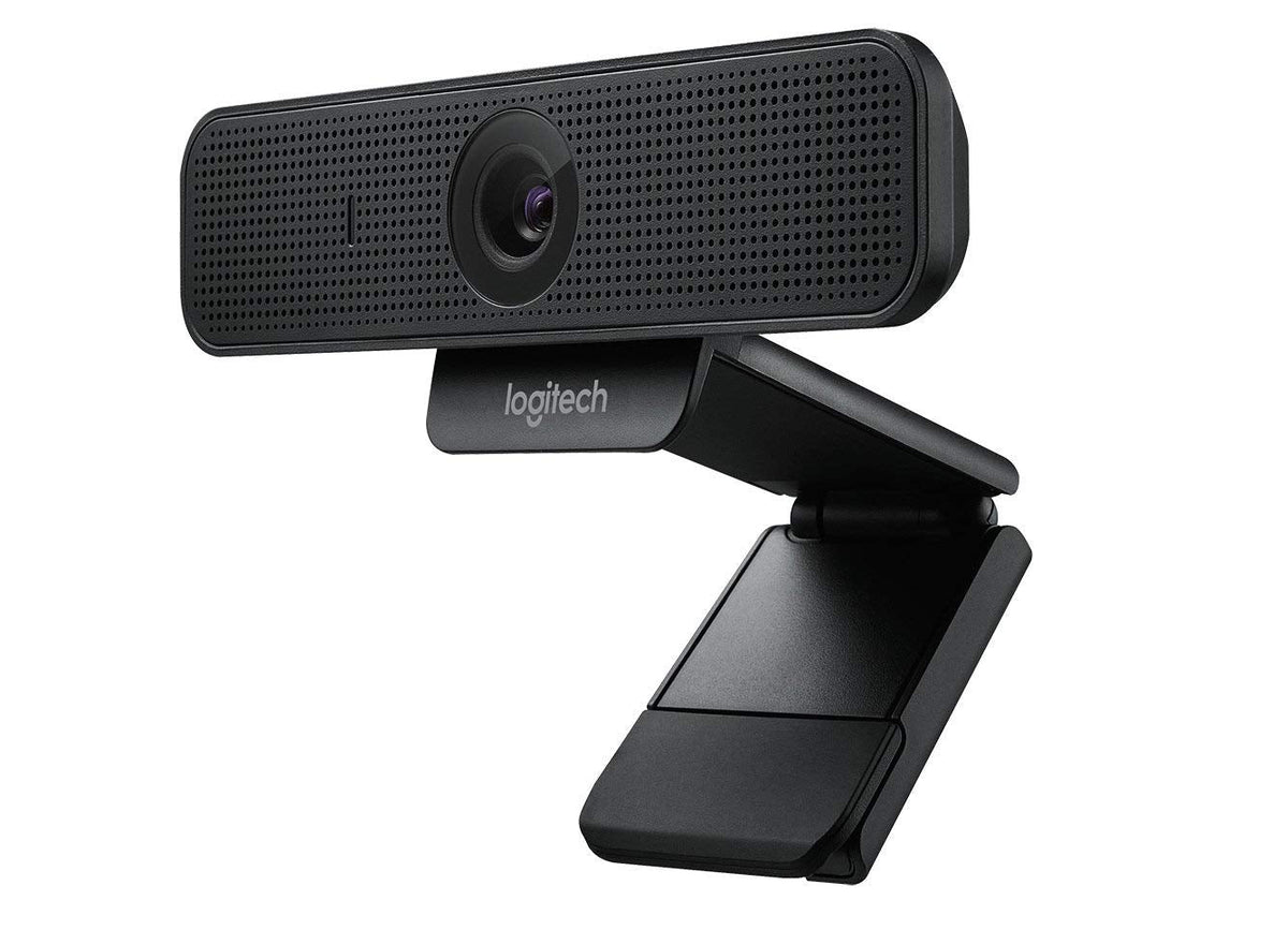 Logitech C925e Business Webcam, HD 1080p/30fps Video, Light Correction, Autofocus, Clear Audio, Privacy Shutter, Works with Microsoft Teams, Google Meet, Skype, WebEx, Cisco - Black