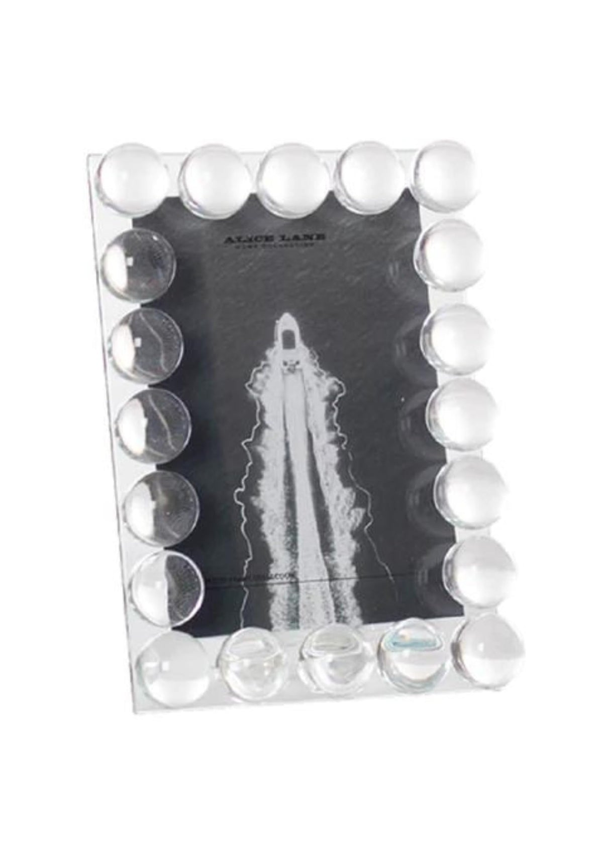 Alice Lane Crystal Orb Frame Large Home Collection — 8x10 Photo — Preserve Moments with Elegance — 9" W | 12" H Frame Dimensions | Portrait