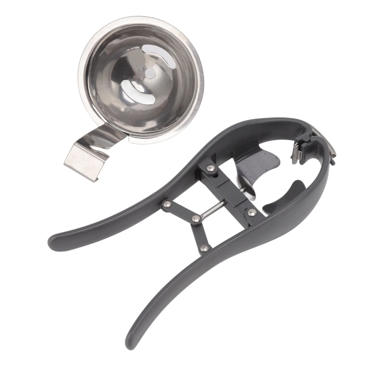 Stainless Steel Professional Egg Opener - Automatic Cracking Tool, Easy Eggshell Cutter, Hard & Soft-Boiled Eggs