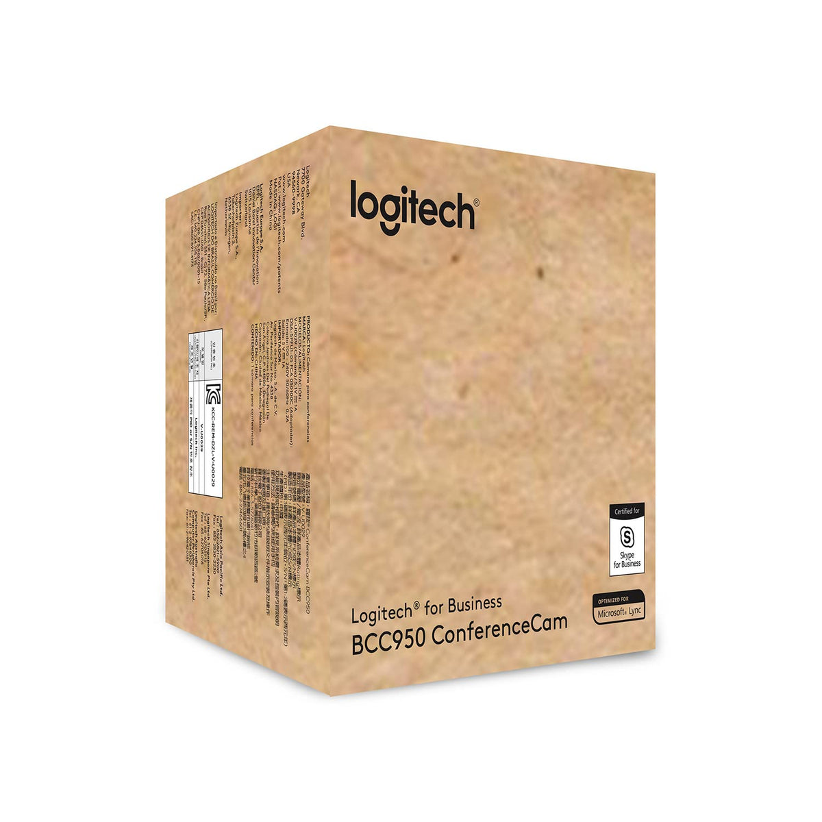 Logitech BCC950 Desktop Conferencing Solution, Full HD 1080p B23 Calling, Hi-Definition Webcam, Speakerphone with Noise-Reducing Mic, for Skype, WebEx, Zoom PC/Mac/Laptop/MacBook - Black
