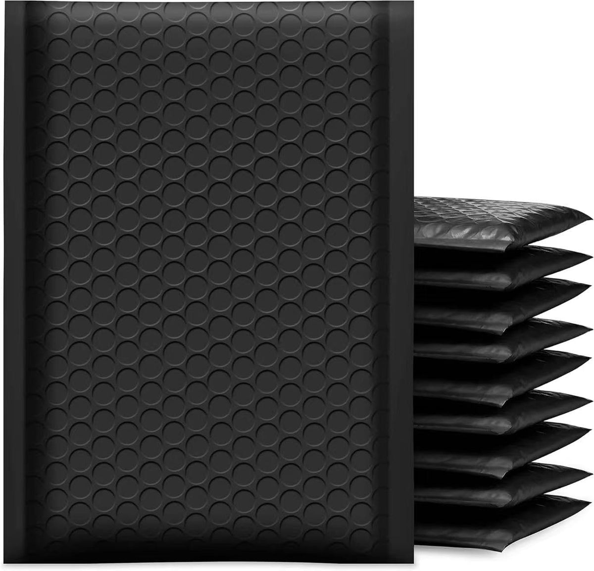 FCLMHD Black Bubble Mailers 8.5x12" 25 Pack Medium Mailing Envelope Usable Size 8.5x11"Strong Adhesion Opaque Padded envelopes for Small Business Mailing Books Clothes Makeup Supplies
