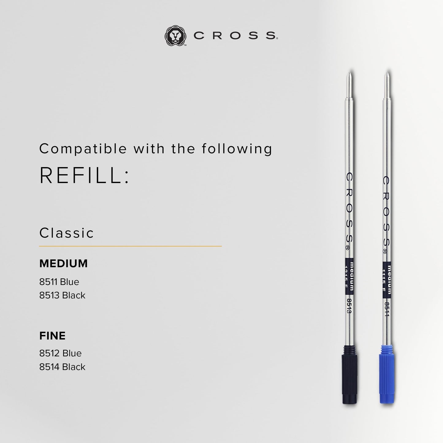 Cross Coventry Black Lacquer with Gold-Tone Ballpoint Pen - Refillable Pen for Smooth Writing - Professional, Elegant Accessory - Black Ink - Long-Lasting Use - Desk Essential - Gift-Ready
