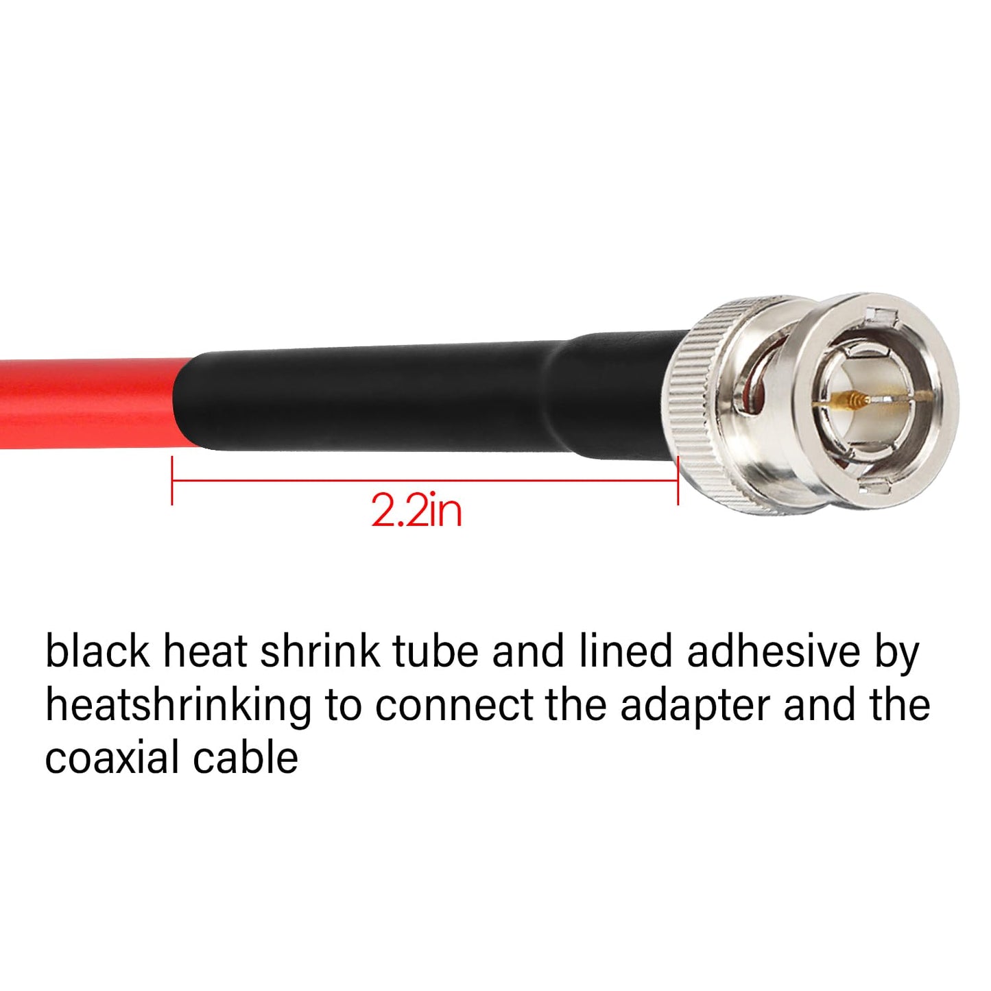XRDS -RF 100FT SDI Cable - 75 Ohm RG59 BNC Male Cable for 4K 1080P 3G/6G HD SDI Camera Monitor Video Recorder SDI to HDMI Converter Splitter Security Camera