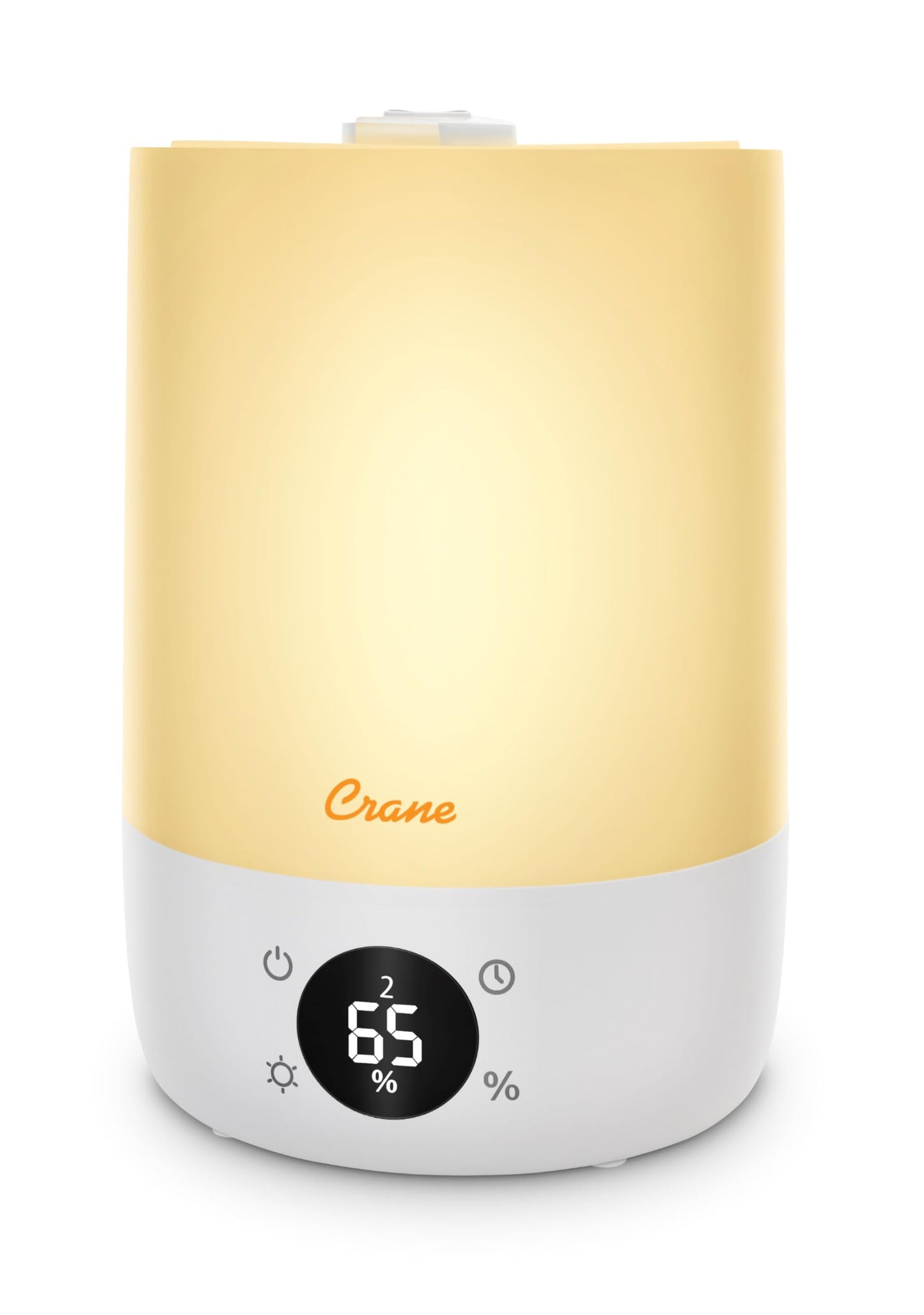 Crane Ultra-Quiet 3-in-1 Humidifier, Essential Oil Aroma Diffuser & Soothing Sleep Light - Compact 1.2 Gallon Capacity with Adjustable Night Light & Fragrance Tray - Ideal for Bedroom and Office
