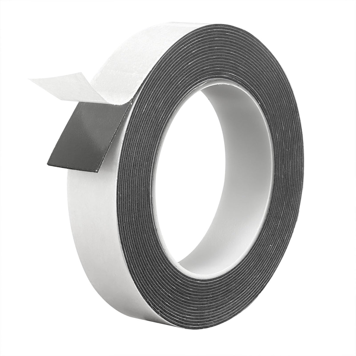Hasaky Damage Free Removable Wall Tape 18ft, Heavy Duty Double Sided Tape Black, Picture Hanging Strips Replacement, Mounting Tape Adhesive Strips