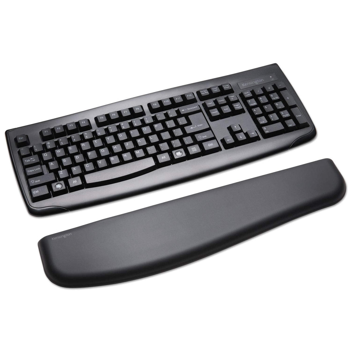 Kensington ErgoSoft Wrist Rest for Standard Keyboards, Black (K52799WW)
