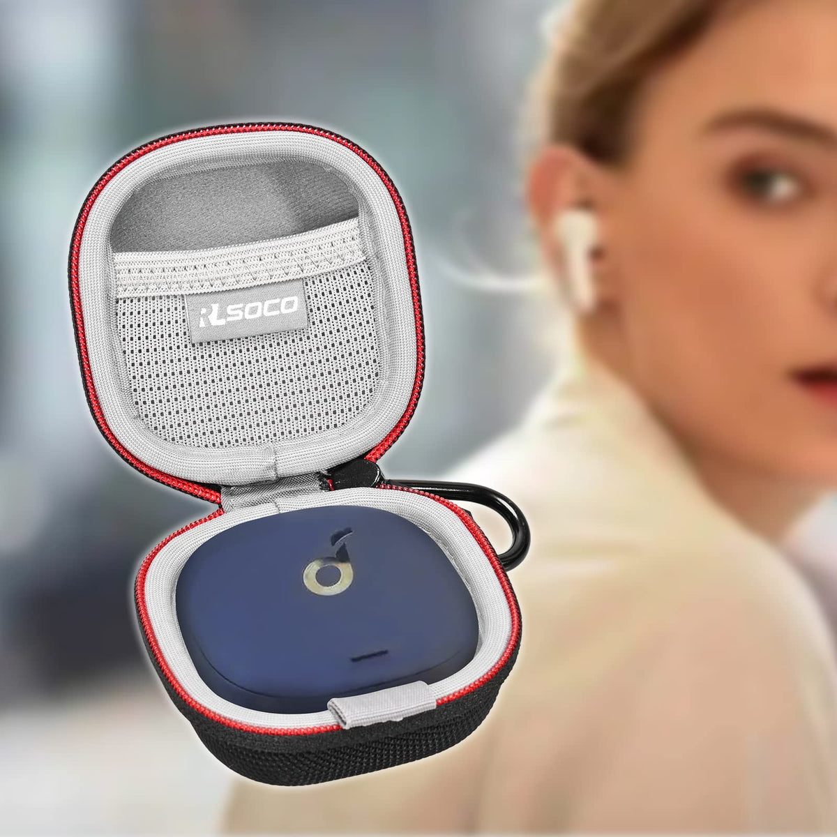 RLSOCO Hard Case for Anker Soundcore Liberty 5 / Liberty 4 / Liberty Air 2 Pro Noise-Cancelling Wireless Earbuds (Case Only)