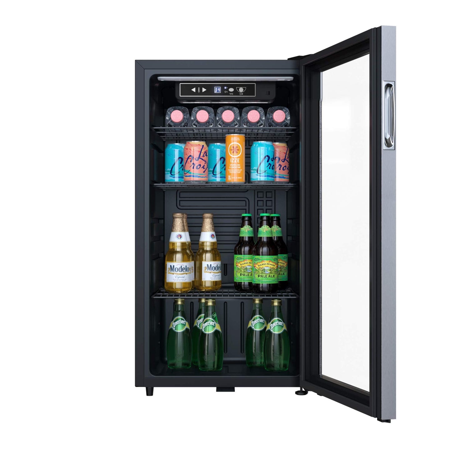 EdgeStar BWC121SSLT 18 Inch Wide 80 Can Capacity Ultra Low Temp Beverage Center