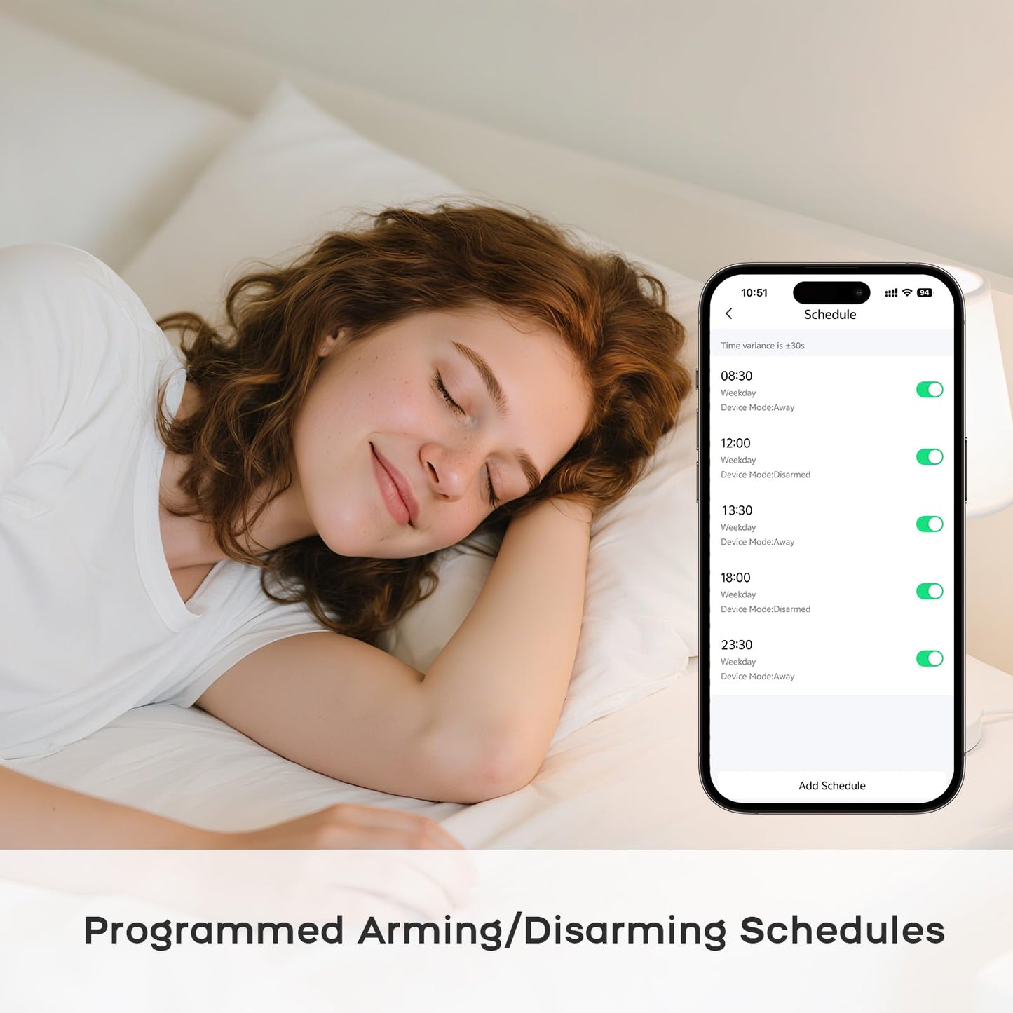 PGST WiFi Wireless Home Alarm System - 2025 Home Security System, 10-Minute Installation, 10 Door & Window Sensors + 5 Motion Sensors, APP Remote Control, Compatible with Alexa, No Monthly Fee