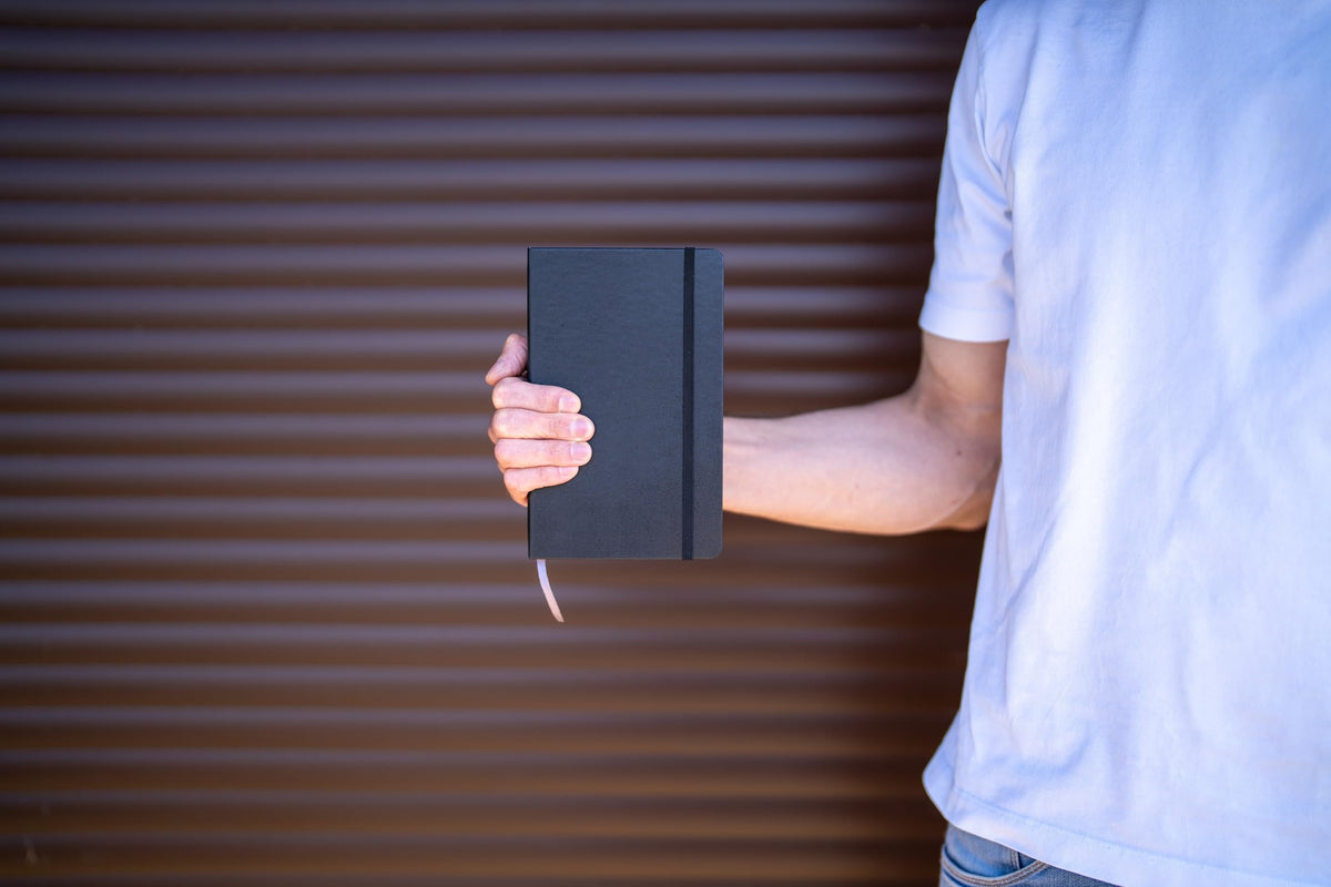 Moleskine Classic Notebook, Large, Ruled, Black, Hard Cover (5 x 8.25)