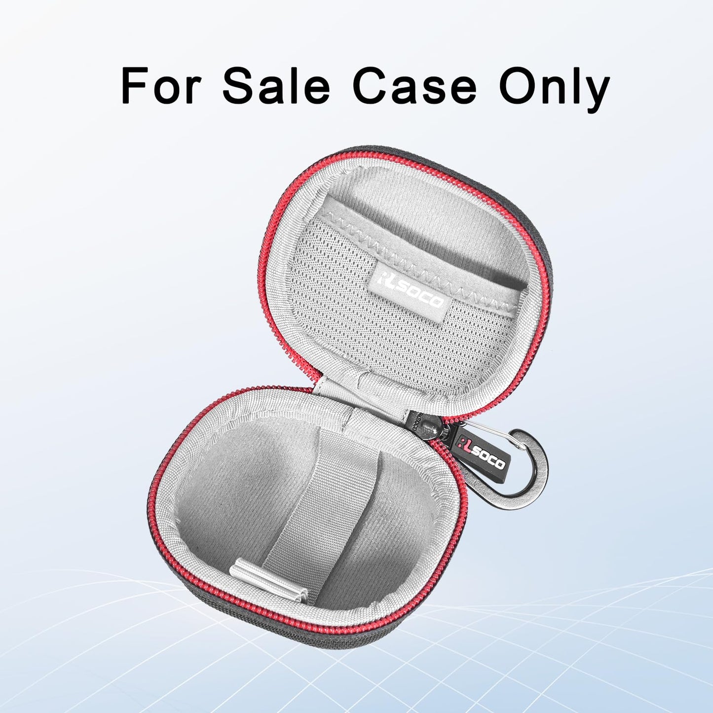 RLSOCO Hard Case for Anker Soundcore Sport X20/Liberty 4 Pro Noise Cancelling Wireless Earbuds | Shockproof, Dustproof, Water-Resistant Storage Pouch with Sturdy Metal Hook (Case Only)