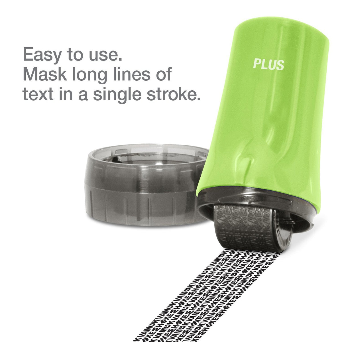 Guard Your ID Security Roller Set for Identity Theft Protection Advanced 2.0 Stamping and Redacting (Regular 3-Pack, Green)