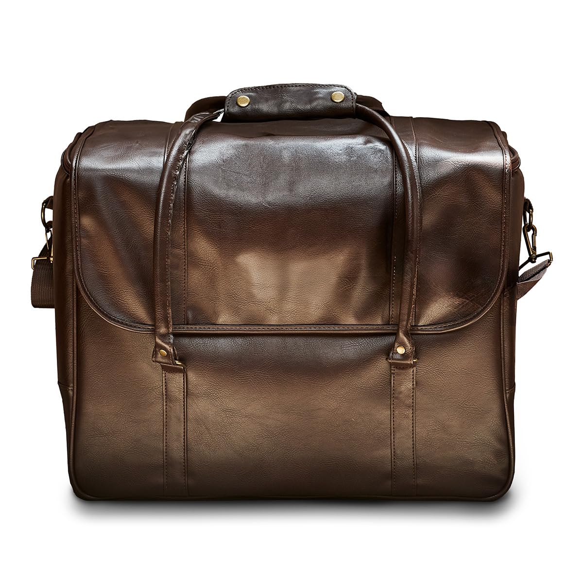 Graham Whiskey Bottle Carrier and Weekender Travel Bag | Customizable Waterproof and Insulated Interior | Vegan Leather | Perfect for Tastings, Parties & Getaways