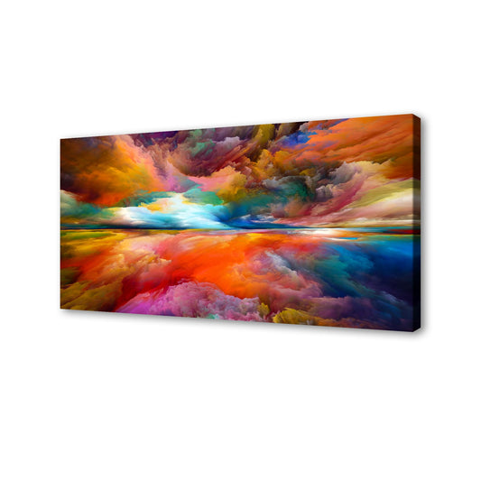 YYYYHPP YP2098 Abstract Wall Art Colorful Clouds Landscape Pictures Canvas Prints Paintings Ready to Hang for Living Room Bedroom Kitchen Home and Office Wall Decor