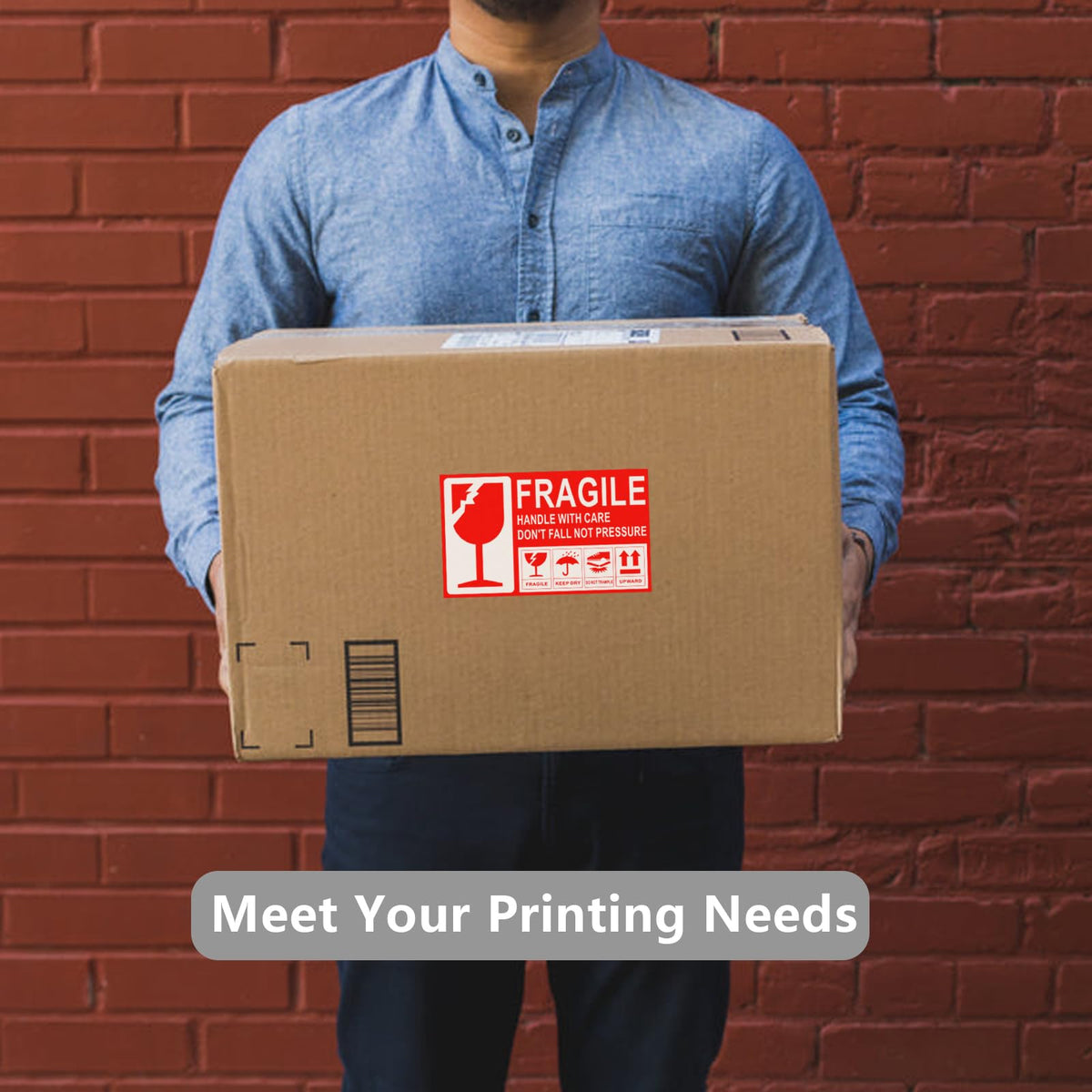 9527 Product 8.5" x 5.5" Half Sheet Self Adhesive Shipping Labels for Laser & Inkjet Printers, Easy to Peel Label, 100 Sheet 8.5 x 11 Address Labels, 2 Labels per Sheet (200 Labels)