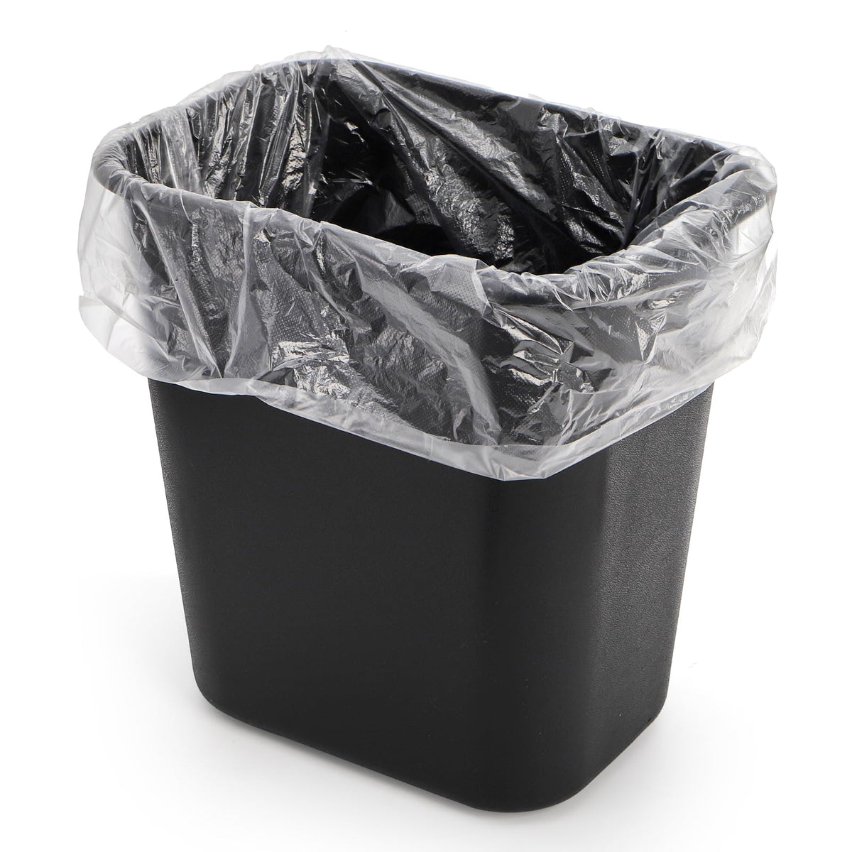 yarlung 4 Pack Small Trash Can, 2 Gallon/8L Garbage Can Bin Plastic Waste Basket Barrel for Bedroom, Kitchen, Bathroom, Office, 10x7x10.5 Inches, 2 Colors