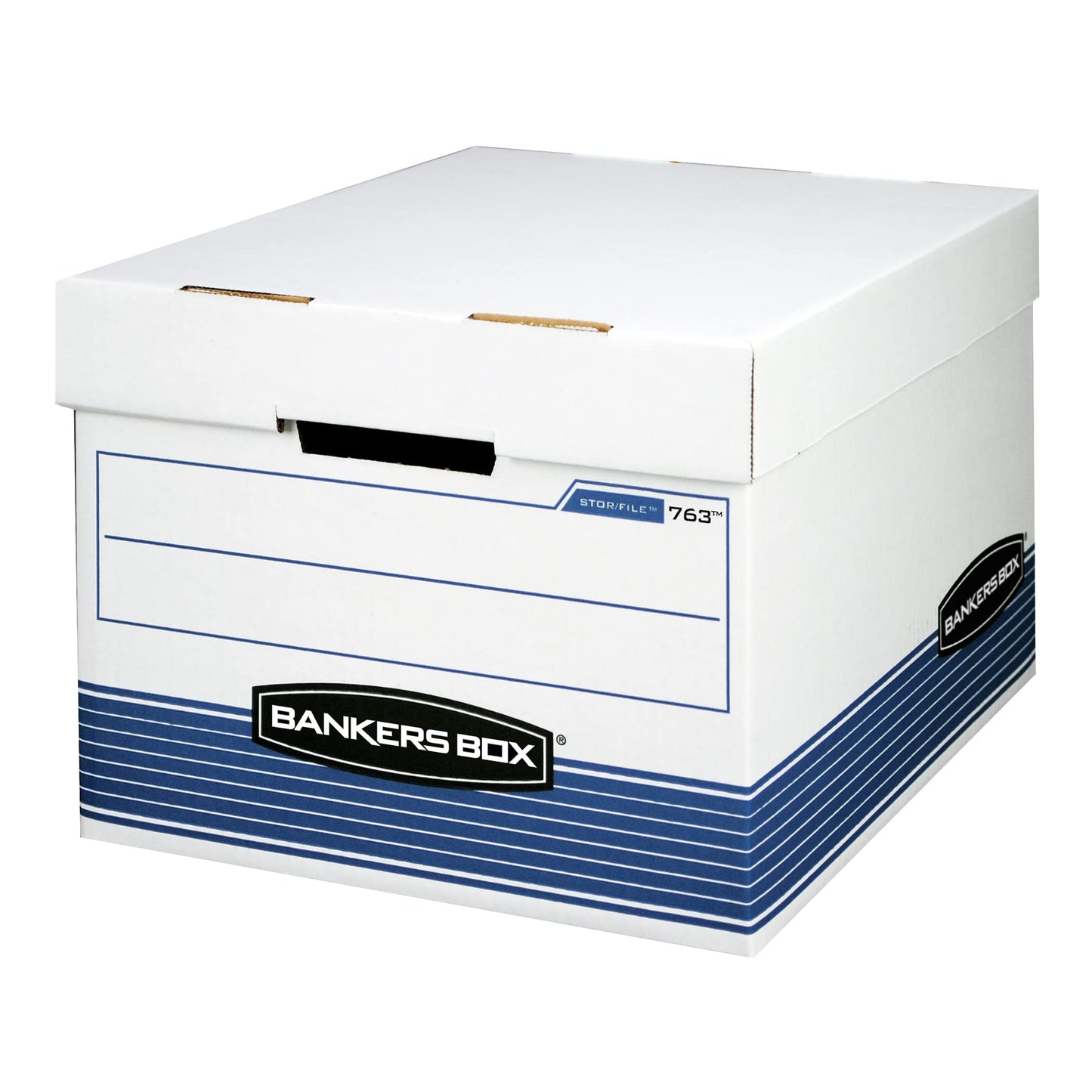 Bankers Box 30-Pack Medium Duty File Storage Boxes with Lids, FastFold Assembly, Letter/Legal, STOR, (0076316)