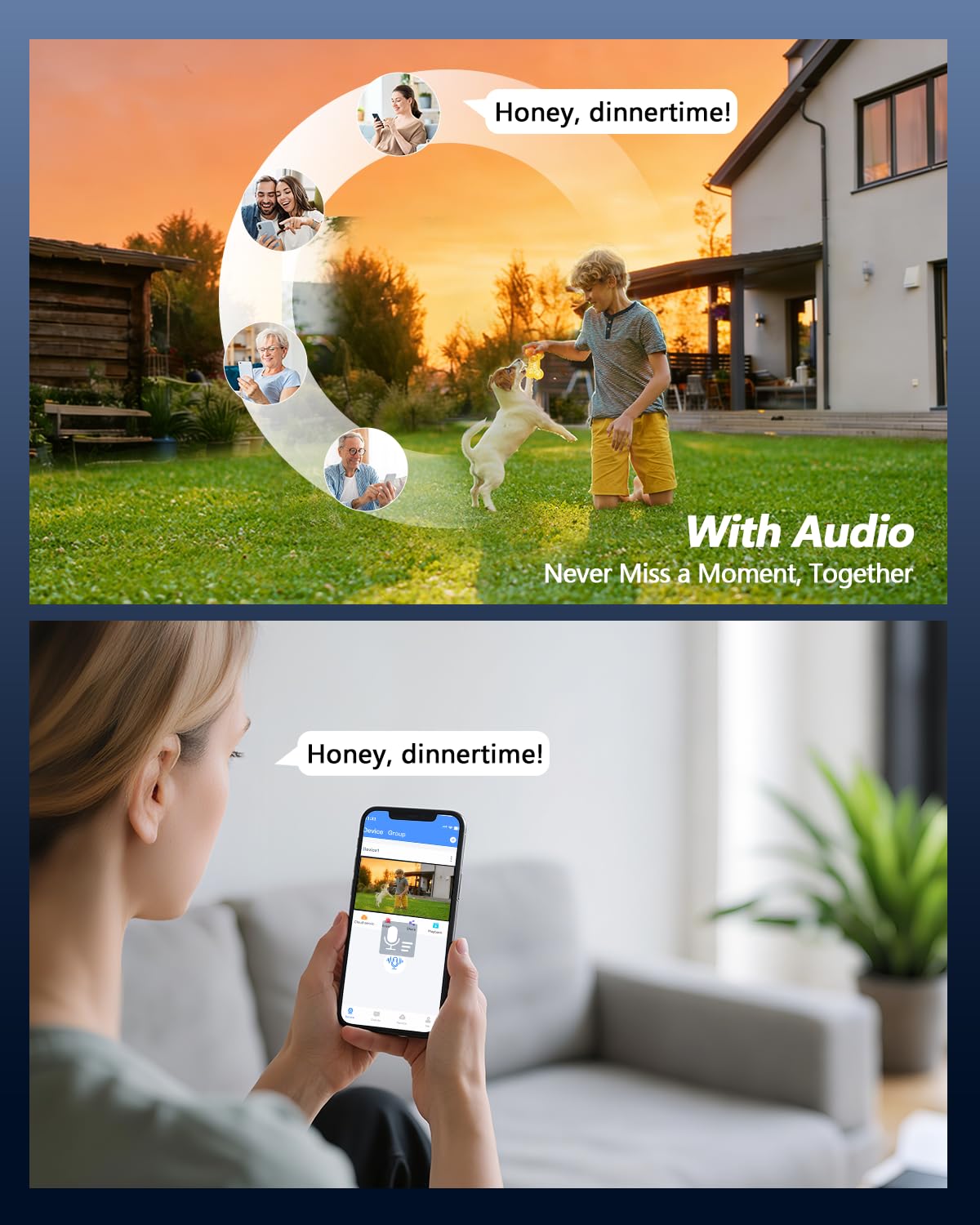 (2026 New) 4K PTZ Wired Outdoor Security Camera System, 8CH DVR with 1TB HDD, 4 Cameras, Remote Control, No Monthly Fee App, 122° Wide Angle, AI Human Detection, Audio Mic, IR Night Vision, Indoor