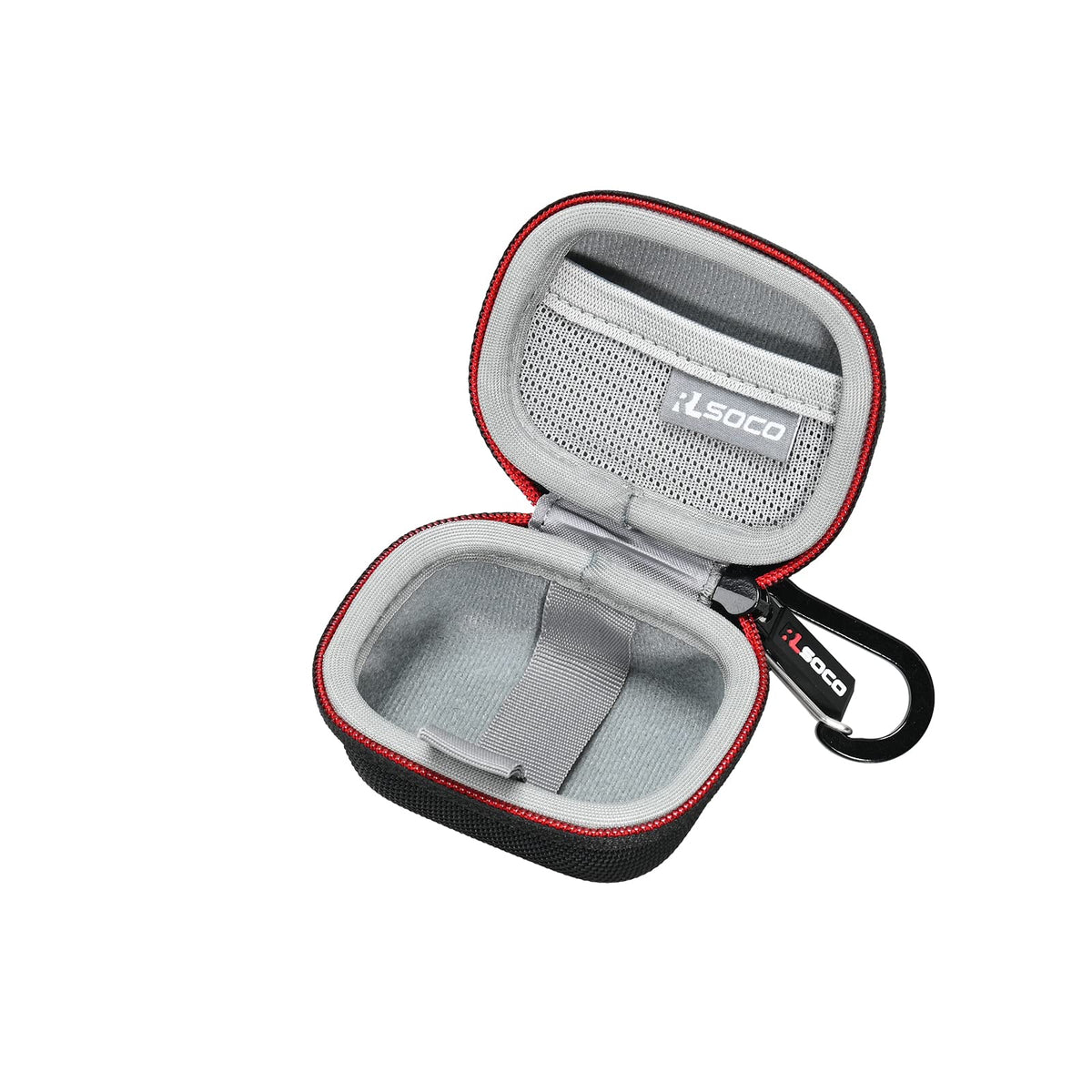 RLSOCO Hard Case for Bang & Olufsen Beoplay EX/Beoplay Eleven Wireless Bluetooth Earphones | Shockproof, Dustproof, Water-Resistant Storage Pouch with Sturdy Metal Hook (Case Only)