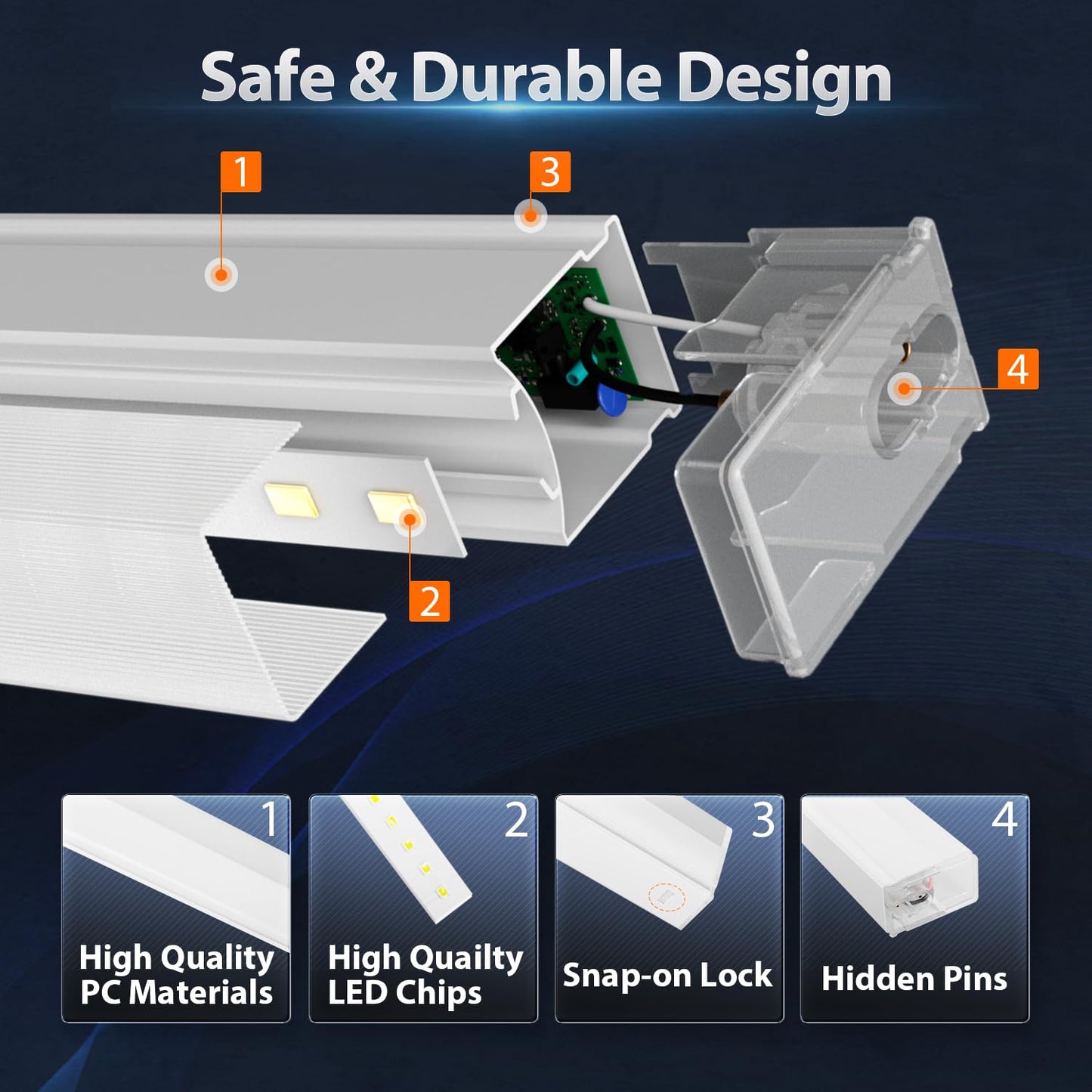 Litezone Hexagon Garage Lights: 245W 35 Pack 8 Grids LED Garage Lights - Easy Install 6500K Super Bright Honeycomb Light for Warehouse, Car Detailing Shop, Exhibition Hall, Gym