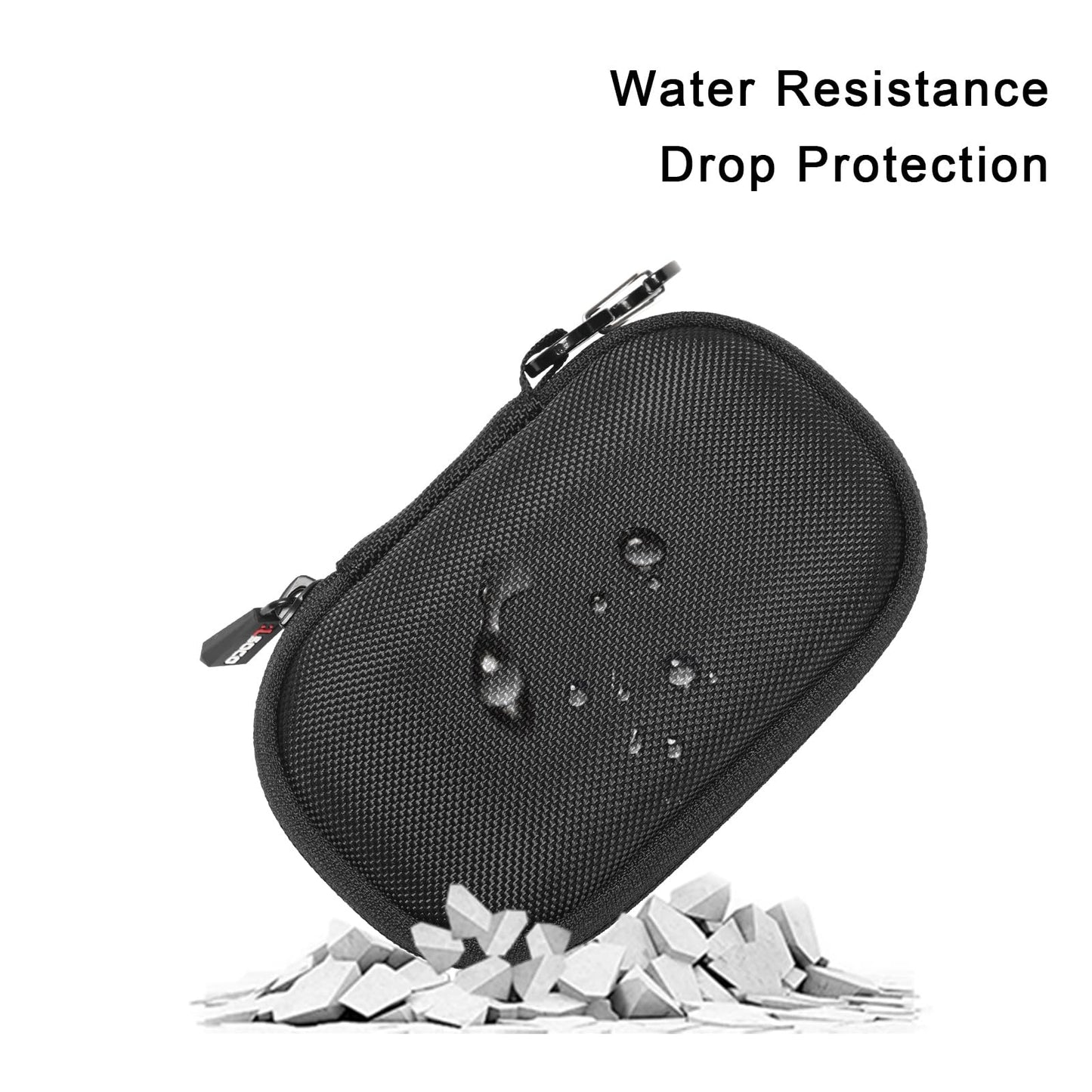 RLSOCO Hard Case for Beats Flex Wireless Earbuds | Compact Design with YKK Zipper & Scratch Protection (Case Only)