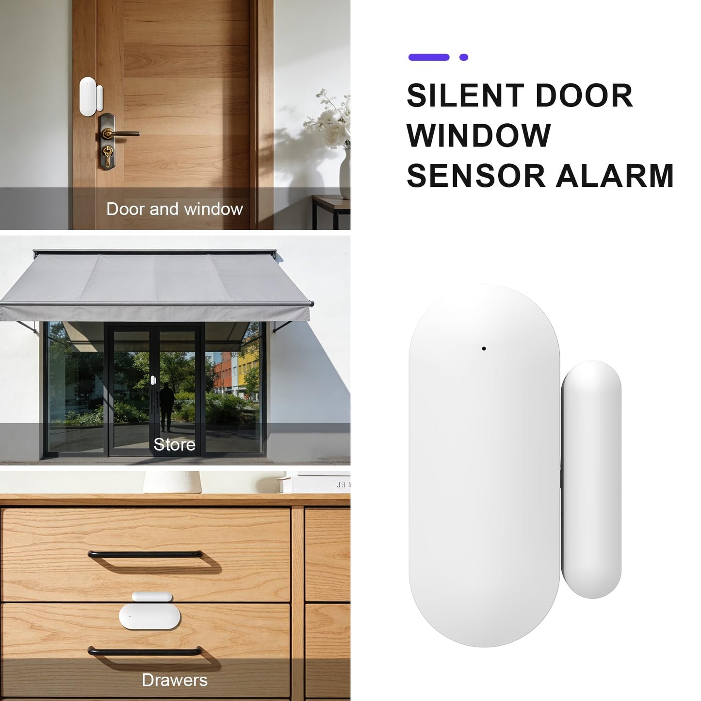 PGST 2026 Home Alarm System,120dB Alarm System with WiFi+GSM/4G & Real-Time APP Alert,Easy to Install Door/Window Motion Alarms Sensors,for Apartment,Kids Safety,Office NO Monthly Fees