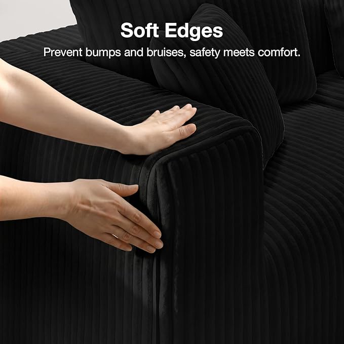 Novilla Modular Sectional Sofa, Modern Cloud Sectional Couch