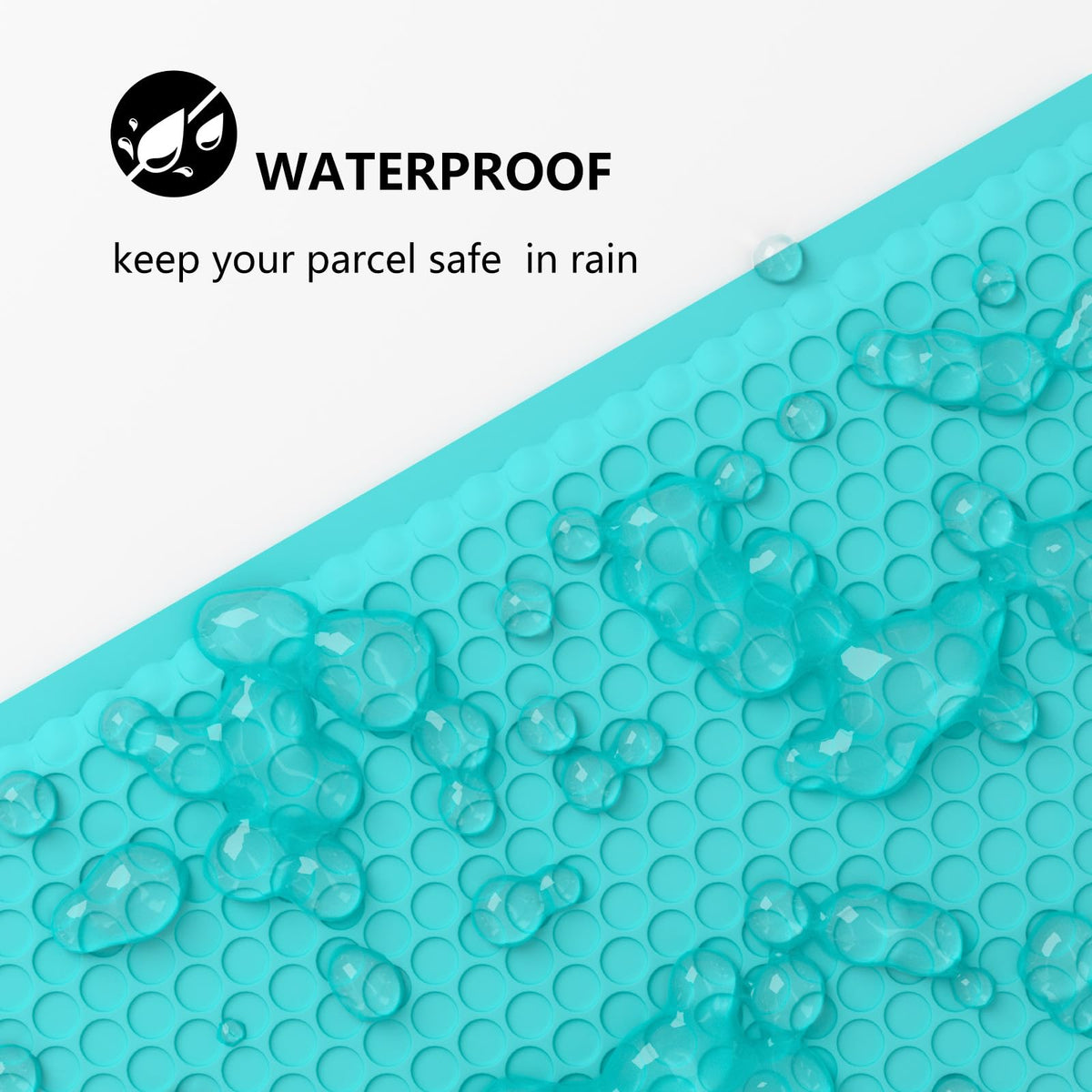8.5 x 11 Inch Bubble Mailer 40 Pack, Waterproof Padded Envelopes with Strong Self-Seal Adhesive, Cushioning Shipping Bags with Bright Color for Small Business - Minty Blue
