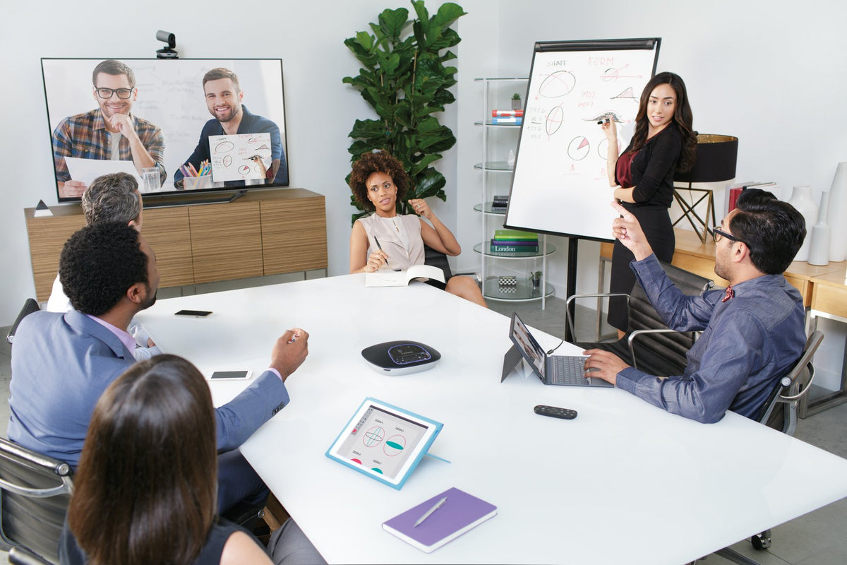 Logitech Group HD Video and Audio Conferencing System for Big Meeting Rooms