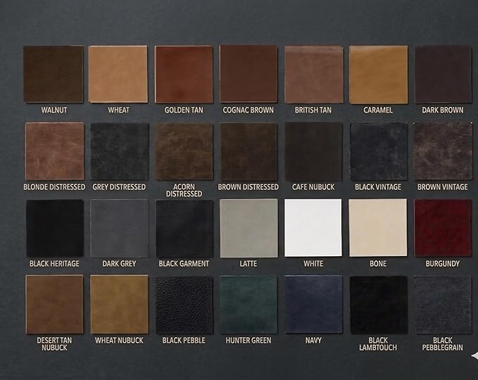 NAT Leathers™ | Golden Tan Soft Faux Vegan PU Leather by The Yard Synthetic