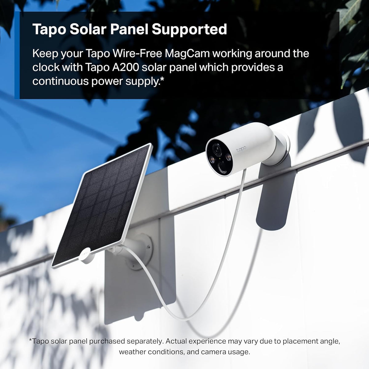 Tapo MagCam 2K+ - 2026 Wirecutter Best Outdoor Security Camera & PCMag Editors' Choice, Wireless Battery Power, Magnetic Mount, Subscription-Free SD Storage or optional Cloud, Person/Vehicle Detection