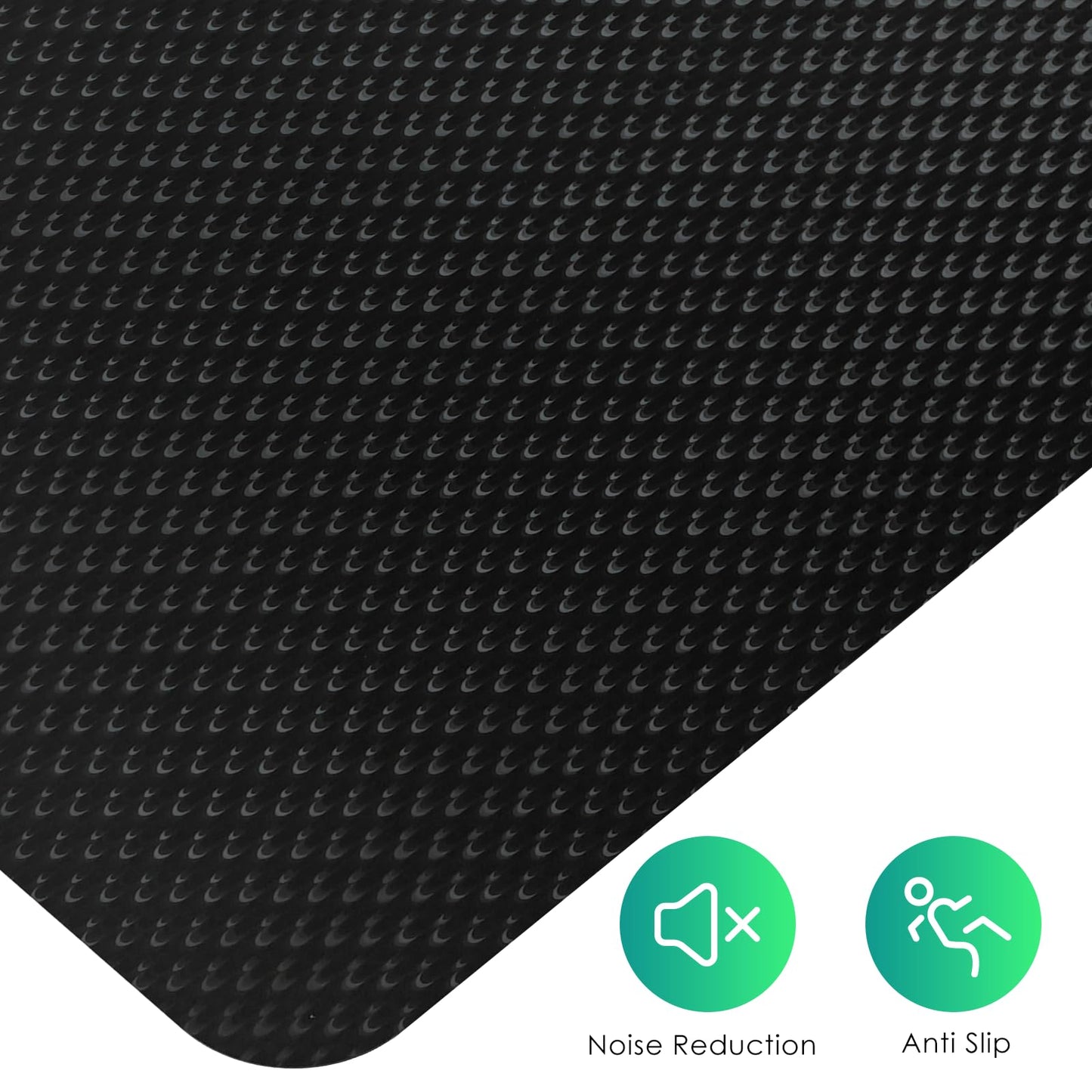 Vicwe Gaming Chair Mat for Hard Floor,36" x 55" Computer Chair Mat for Tile Floor,Anti-Slip Hard Floor Protector Rolling Chair for Office Home