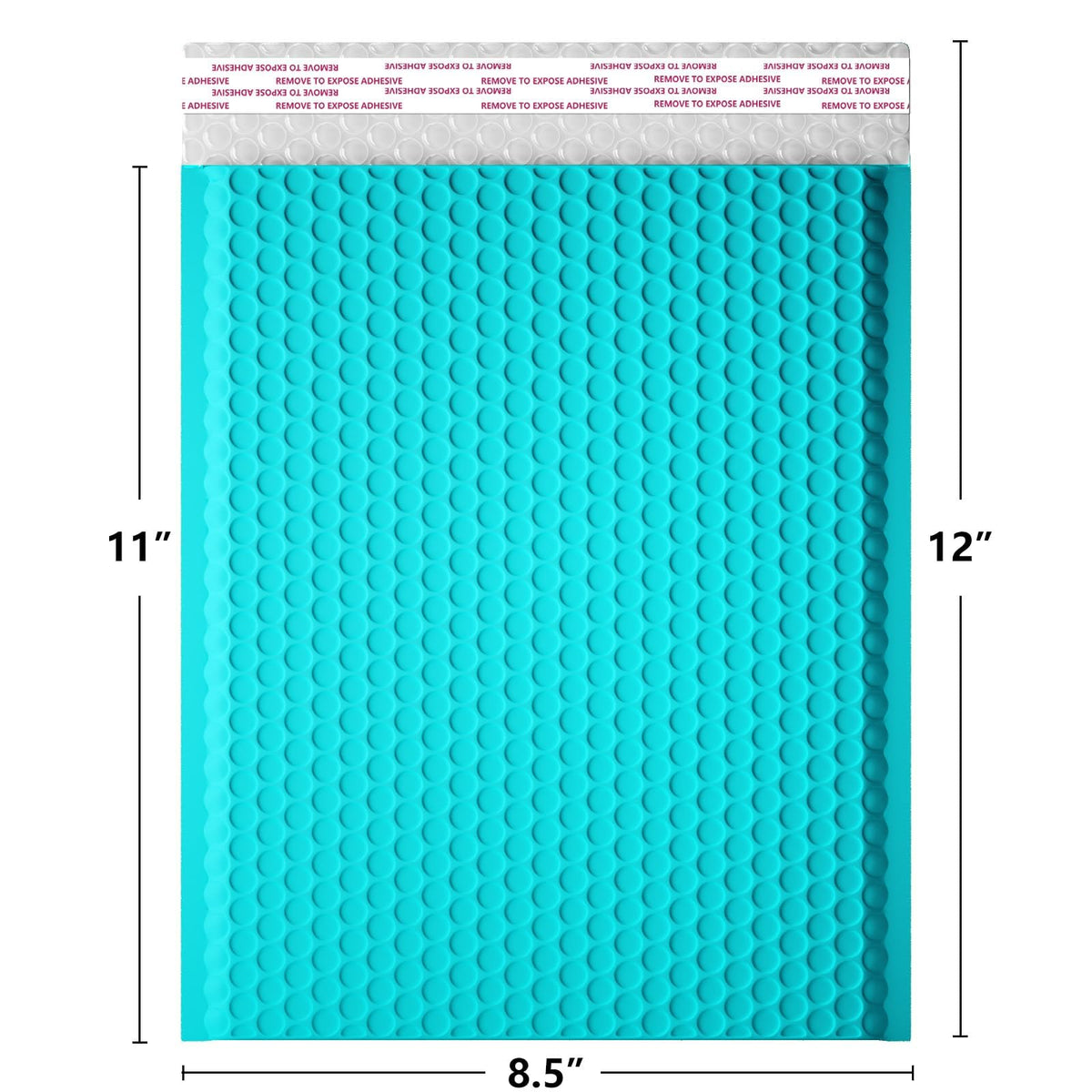 8.5 x 11 Inch Bubble Mailer 40 Pack, Waterproof Padded Envelopes with Strong Self-Seal Adhesive, Cushioning Shipping Bags with Bright Color for Small Business - Minty Blue