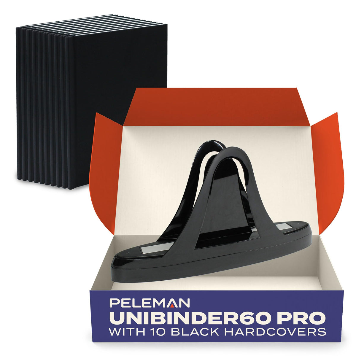Unibind60 Pro Thermal Binding Machine Plus 10 Hardcovers for Offices & Pitch Decks | No Warm-Up Needed | Fast and Easy Binding with a Professional Finish