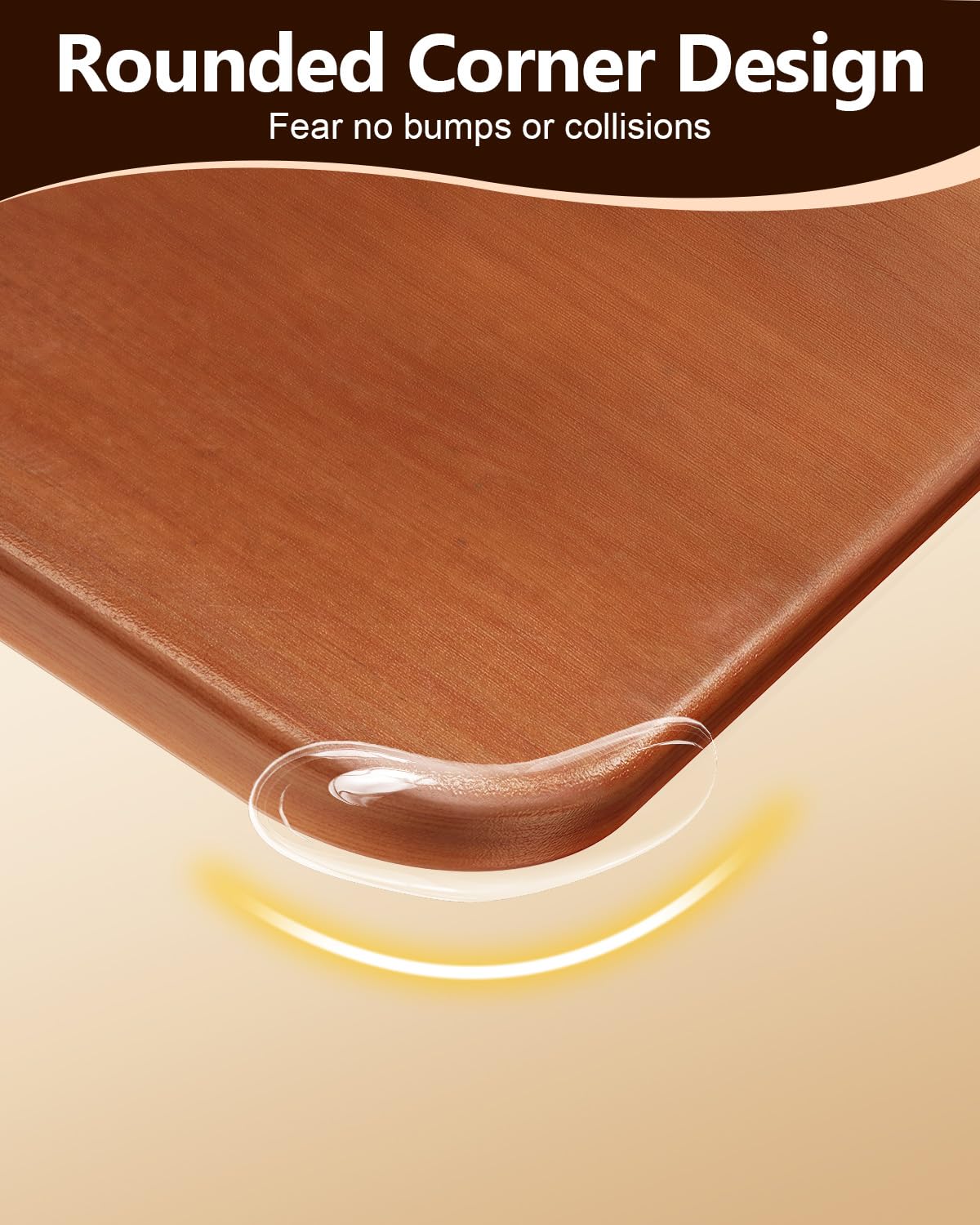 nediea Ergonomic Desk Extender Tray, 8.2"x7.6" Table Mount Arm Wrist Rest Shelf, 90° Foldable Elbow Support, Clamp on Computer Arm Rest for Desk, Office & Home Use, Wood