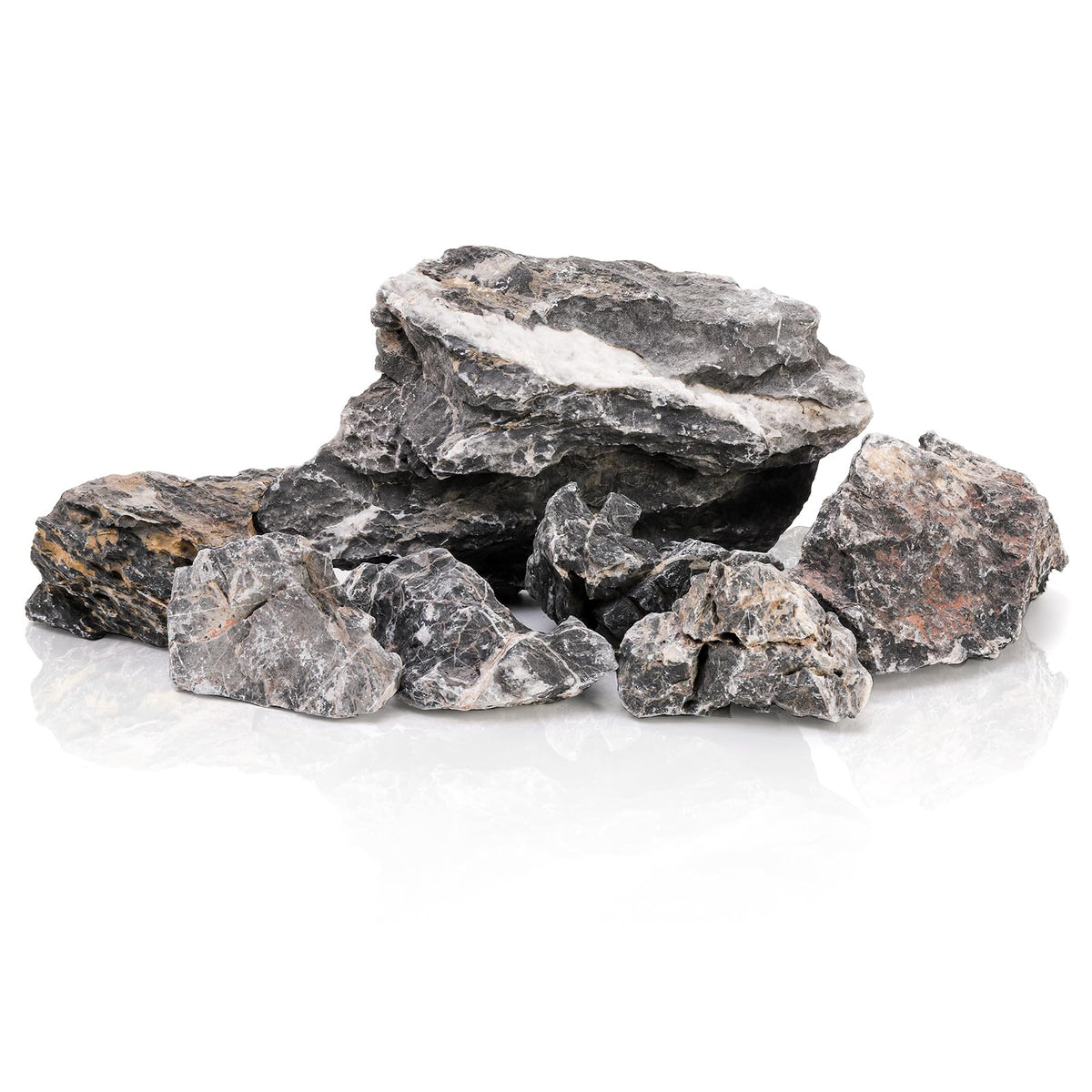Eorbow 12lb Seiryu Stone, Aquarium Rocks for Terrariums, Paludarium, Vivariums, Reptile, Amphibian Enclosures, Fish Tank Decor for Aquarium Landscaping Models