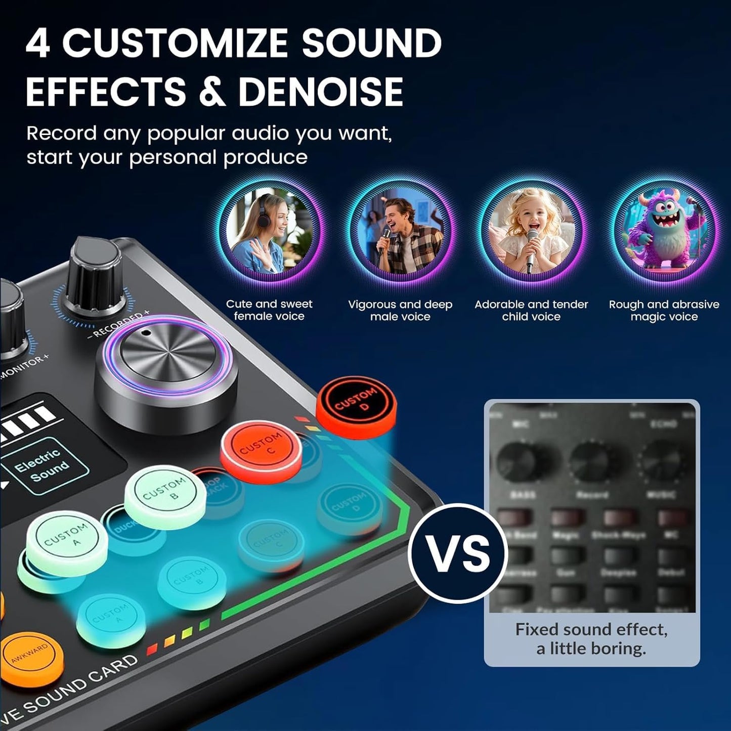 ALSO GO Upgraded Podcast Microphone Bundle, Podcast Equipment Bundle for 2, Recording Studio Equipment for Podcasting, Recording, Singing, Streaming, Gaming