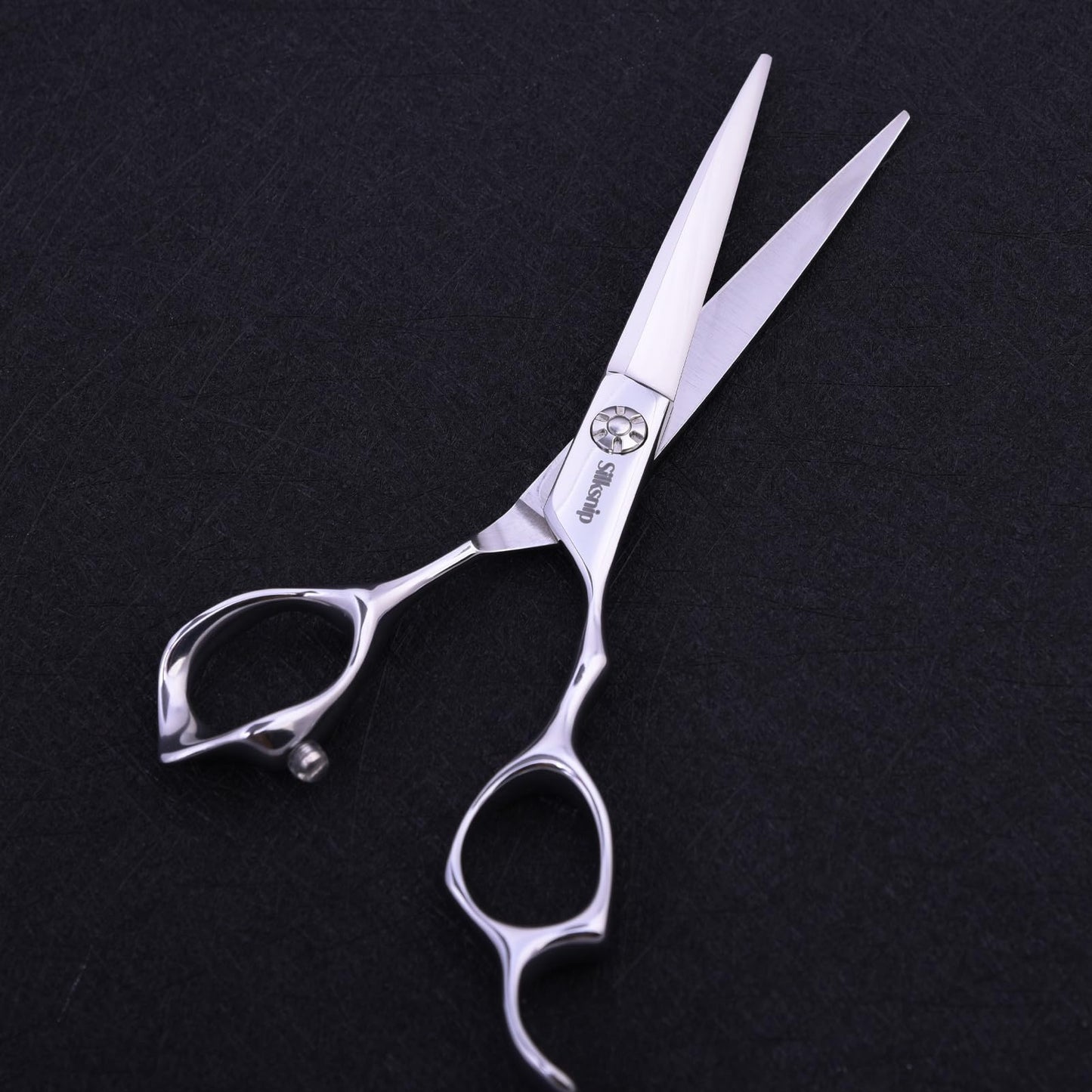 Silksnip Hair Cutting Scissors Professional Barber Shears, Hairdresser Scissor Made Of Stainless Steel For Hairdressing Salon and Home Use Extremely Very Sharp Ergonomic Design