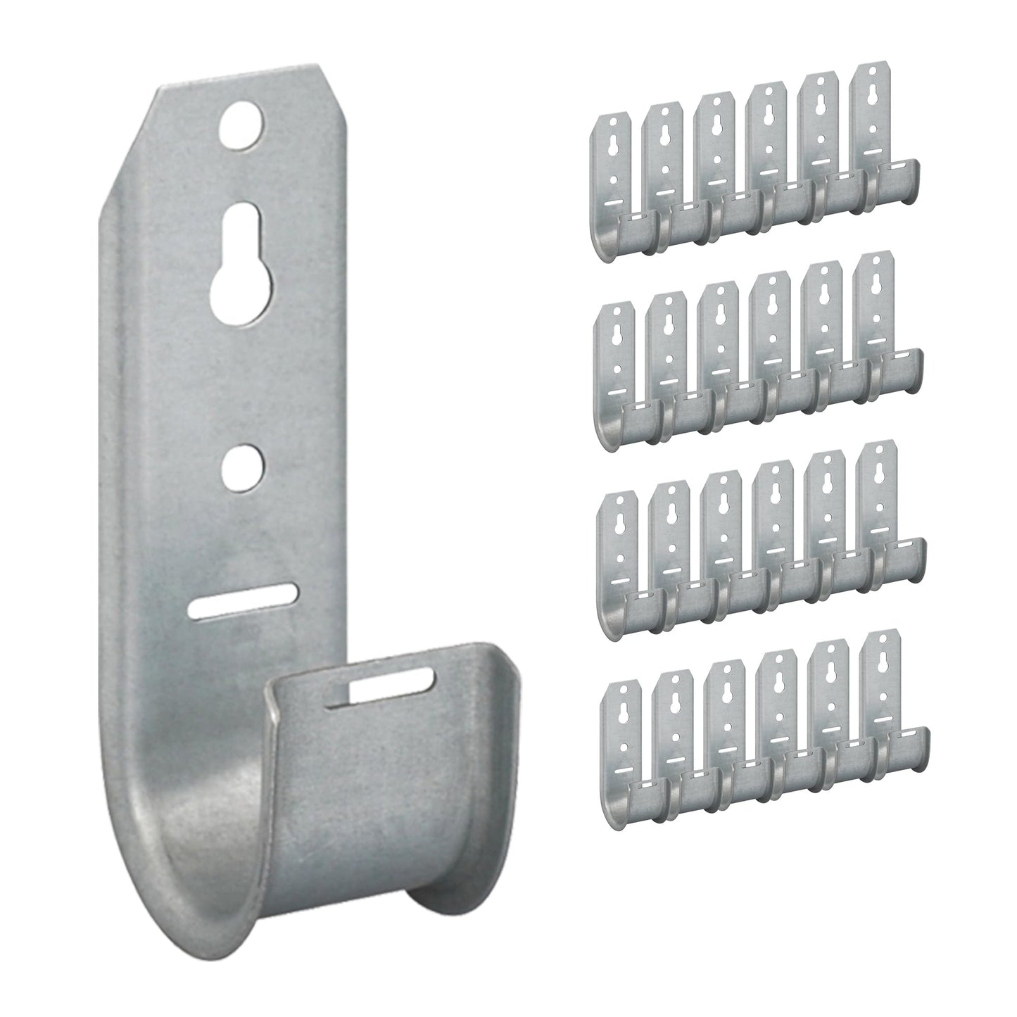 ICC 1 5/16" Wall Mount J-Hook in 25 Pack