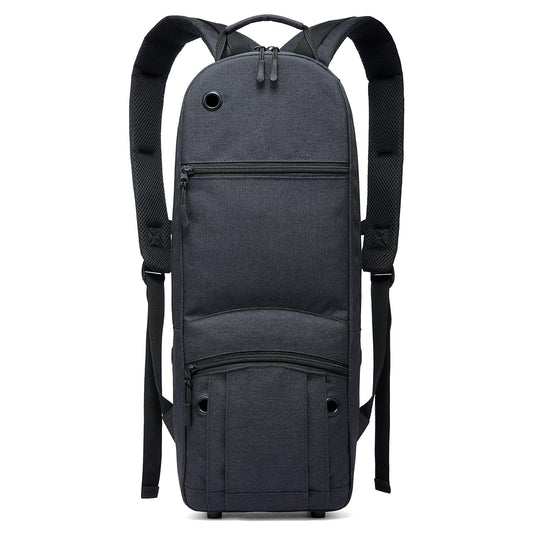 iGuerburn Oxygen Tank Backpack Size D, Portable Oxygen Backpack for D/M15 JD/M22 Cylinder Bag O2 Tank Carrier Holder for Travel (Black)