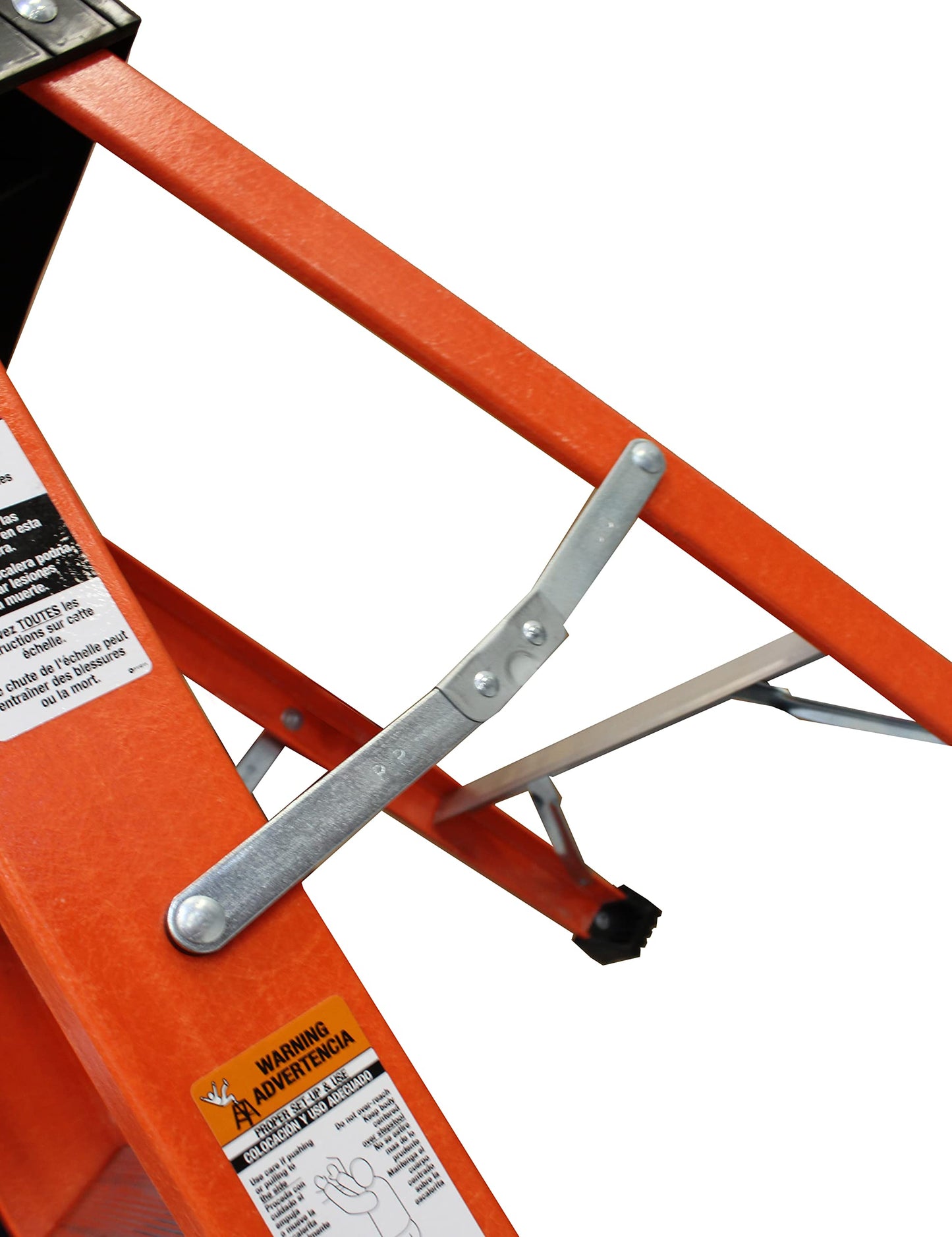 LITE 2-Foot Fiberglass Step Stool Industrial, 300-Pound Load Capacity, Type IA, LP-3011-02