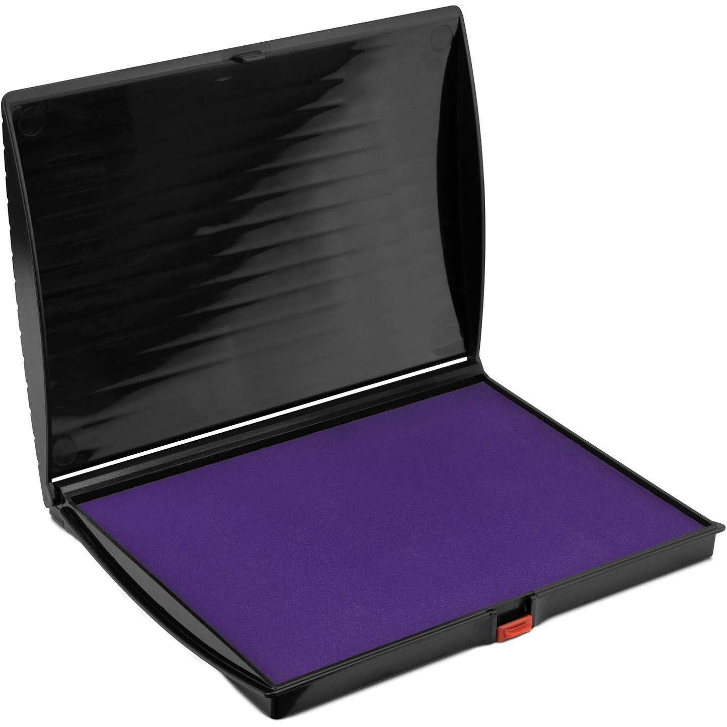 Large Premium Purple Ink Stamp Pad - 5" by 7" - Quality Felt Pad