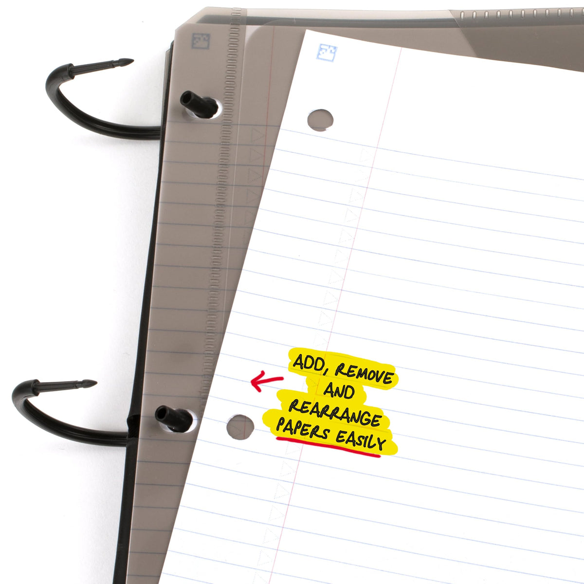 Five Star Flex Refillable Notebook + Study App, College Ruled Paper and 1-1/2 Inch TechLock Ring Binder with Pockets, Tabs and Dividers, 300 Sheet Capacity, Pacific Blue (29324AD2)