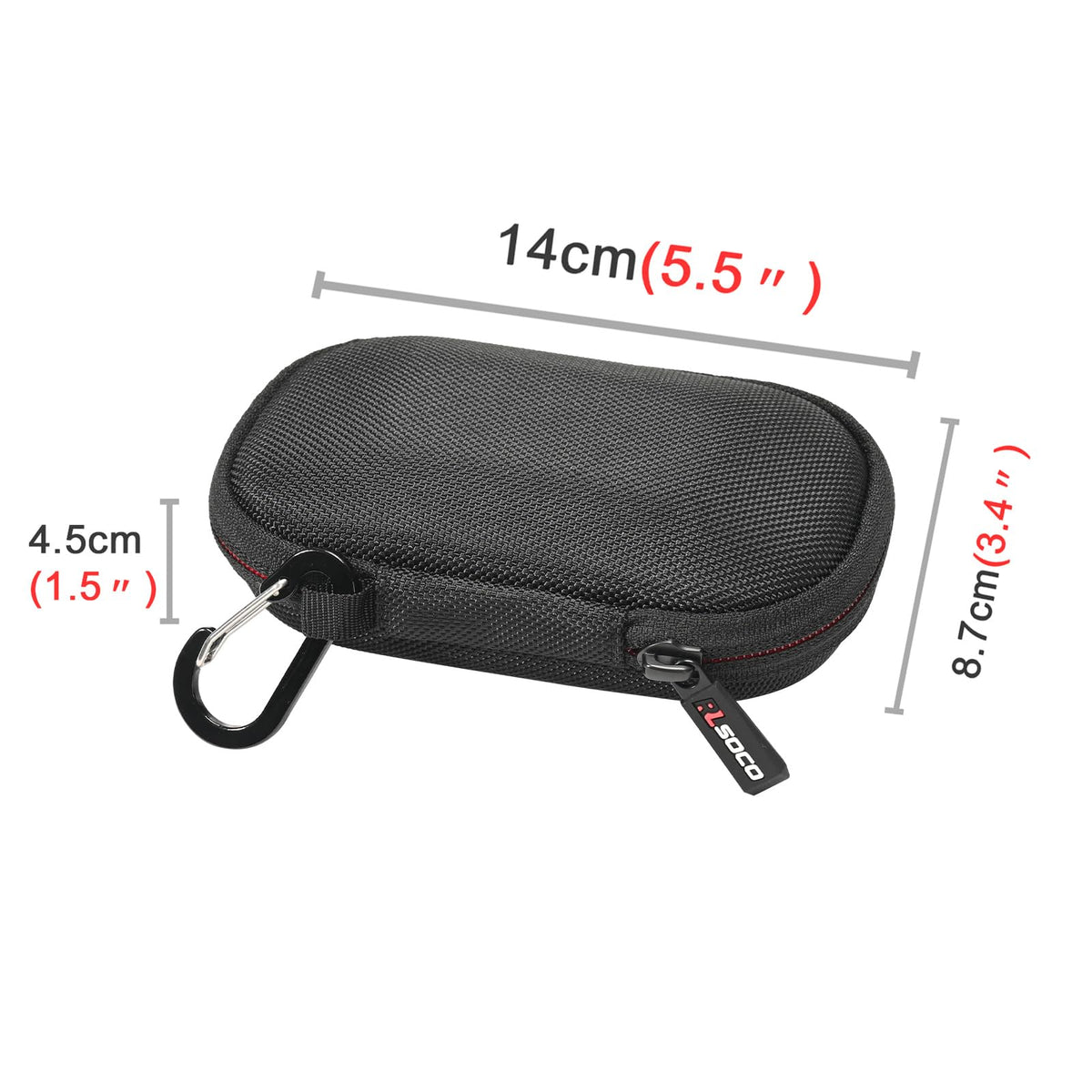 RLSOCO Hard Case for Beats Flex Wireless Earbuds | Compact Design with YKK Zipper & Scratch Protection (Case Only)