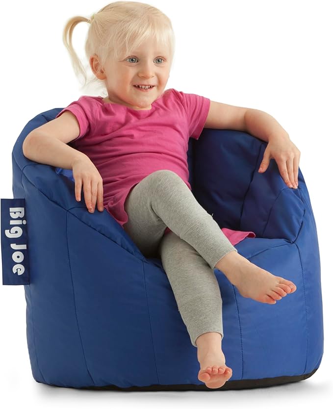 Big Joe Milano Beanbag Chair Kid's Sapphire Smartmax